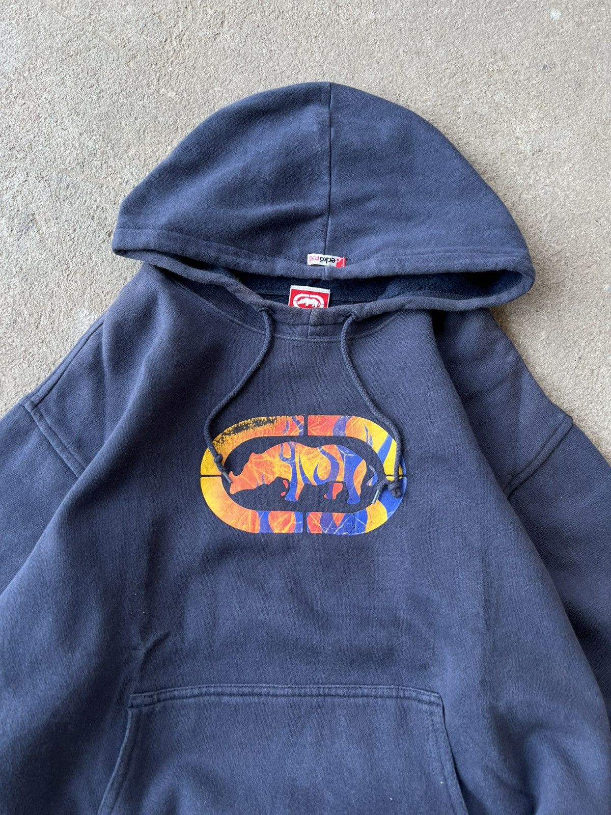 Ecko Unltd. Faded Ecko Red Boxy Hoodie Size US M / EU 48-50 / 2 - 2 Thumbnail