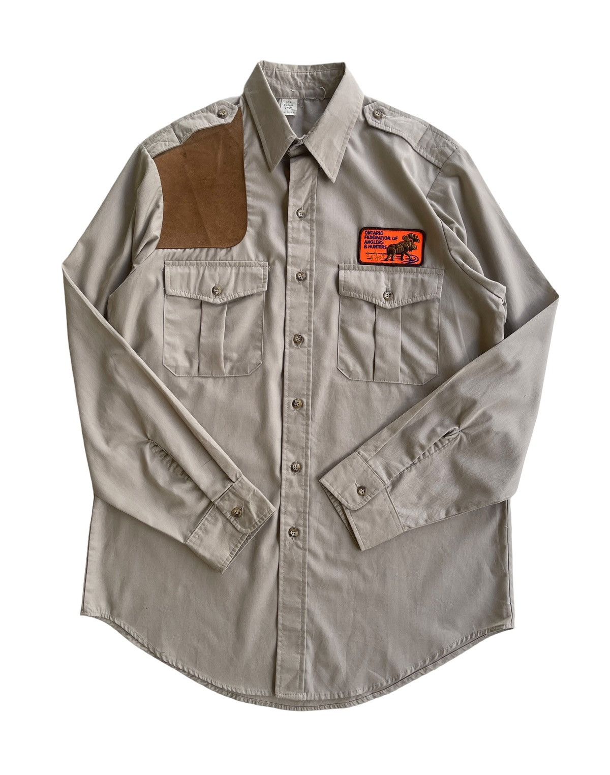 Vintage Vintage 1990s Outdoor Impression Hunting Shirt Size US L / EU 52-54 / 3 - 1 Thumbnail