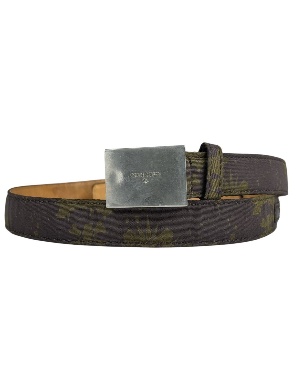 希少 初期 90s UNDERCOVER LEATHER BELT Undercover Crocodile Embossed Leather Belt | Grailed