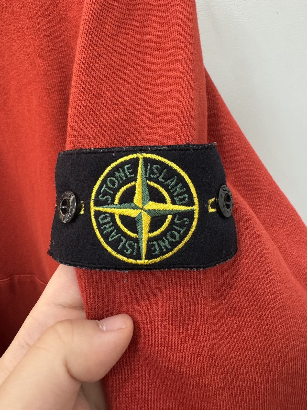 Stone Island Stone Island Red Hoodie Size US L / EU 52-54 / 3 - 2 Thumbnail