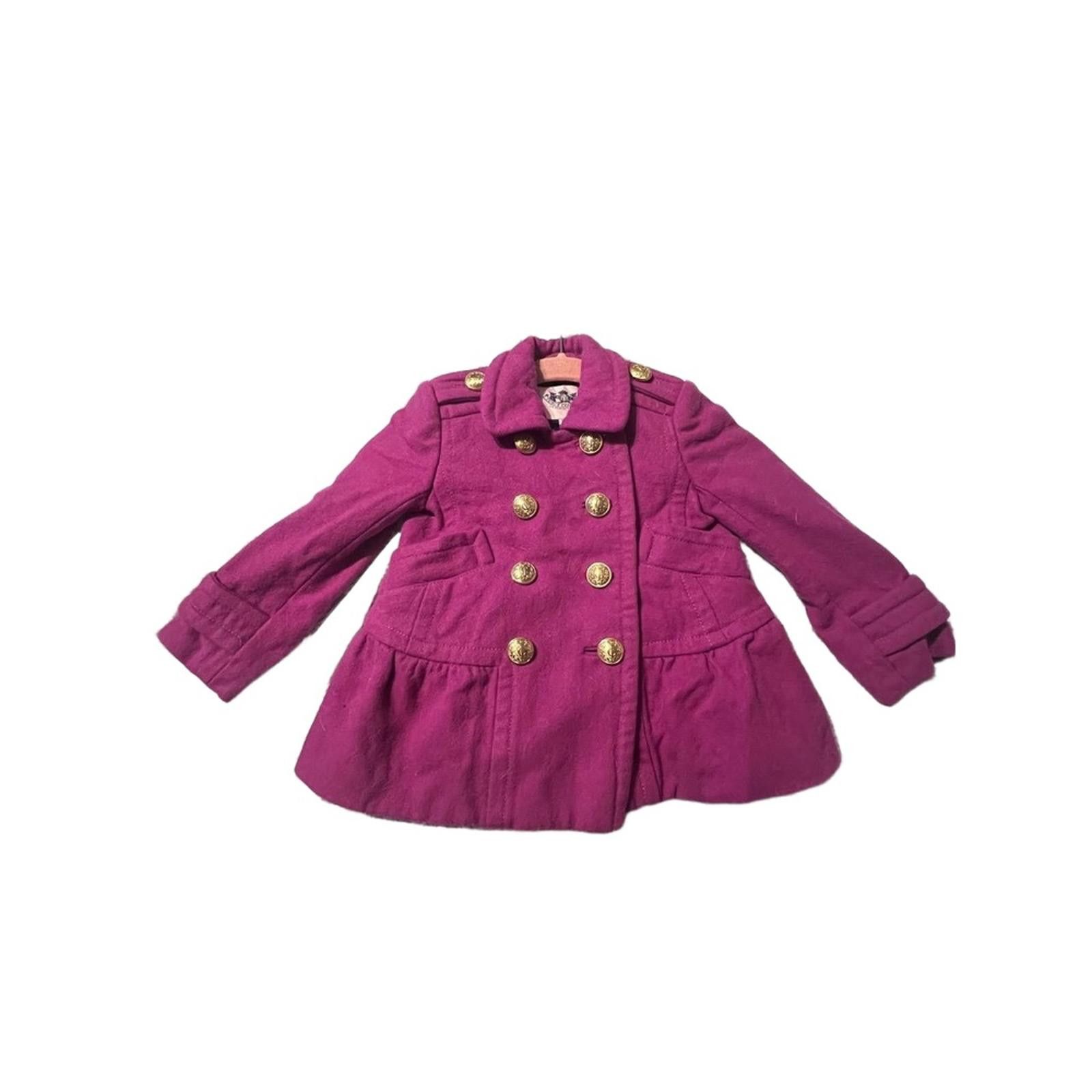 Juicy Couture Jeans Juicy Couture Jacket 2/3T Magenta Y2K Peplum Ruffled RARE Size US XXS / EU 40 - 2 Thumbnail