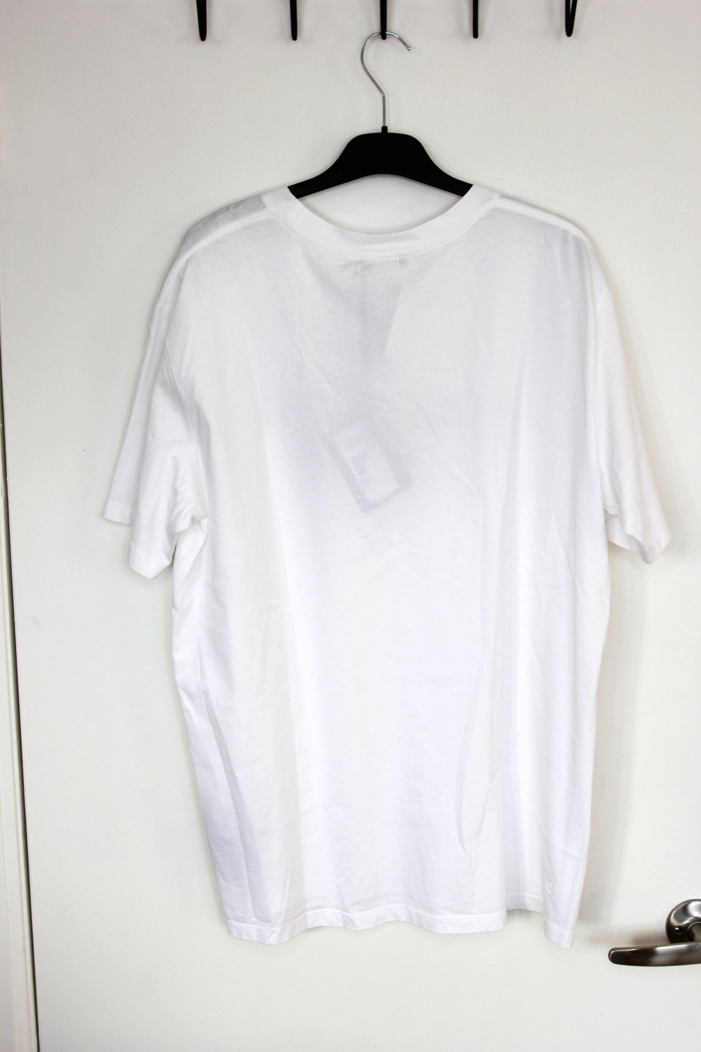 Balmain BNWT AW25 BALMAIN BIG LOGO WHITE TSHIRT L Size US L / EU 52-54 / 3 - 3 Thumbnail