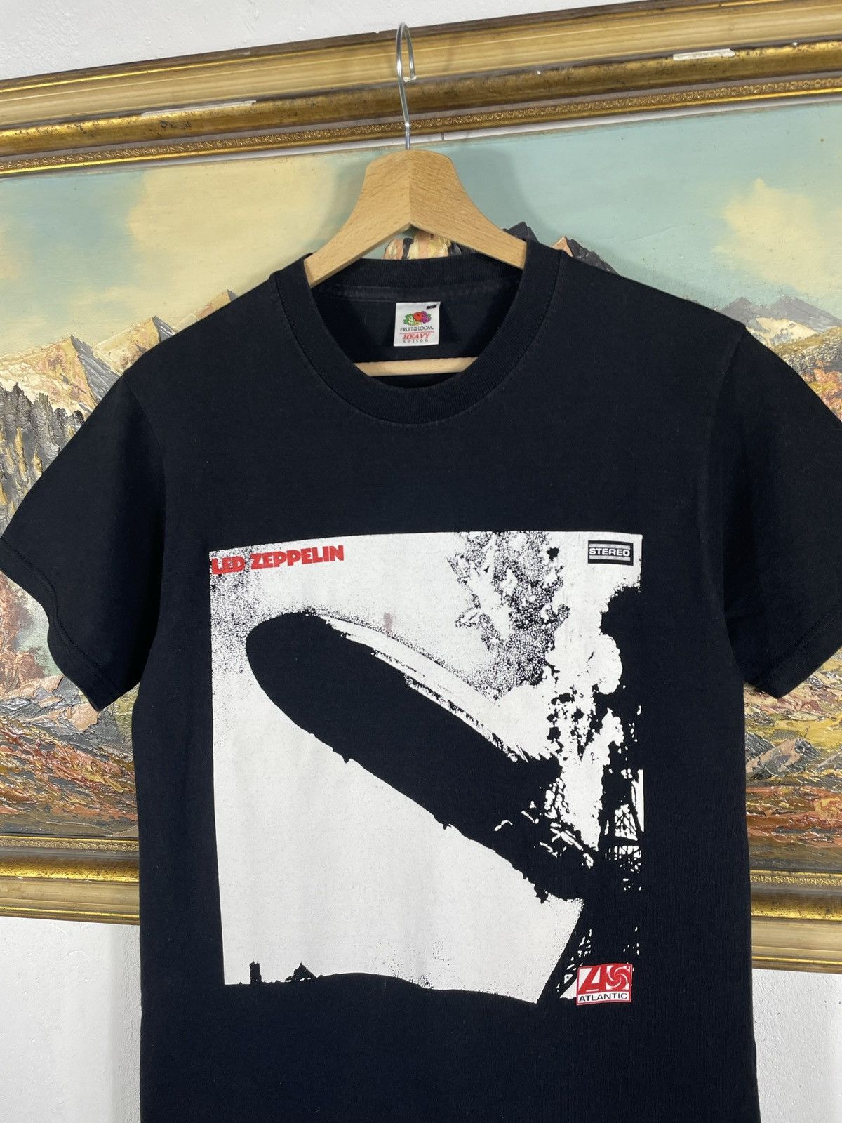 Led Zeppelin × Vintage Vintage Retro Y2K Led Zeppelin T-shirts Band Tee Rock Metal Size US S / EU 44-46 / 1 - 5 Thumbnail