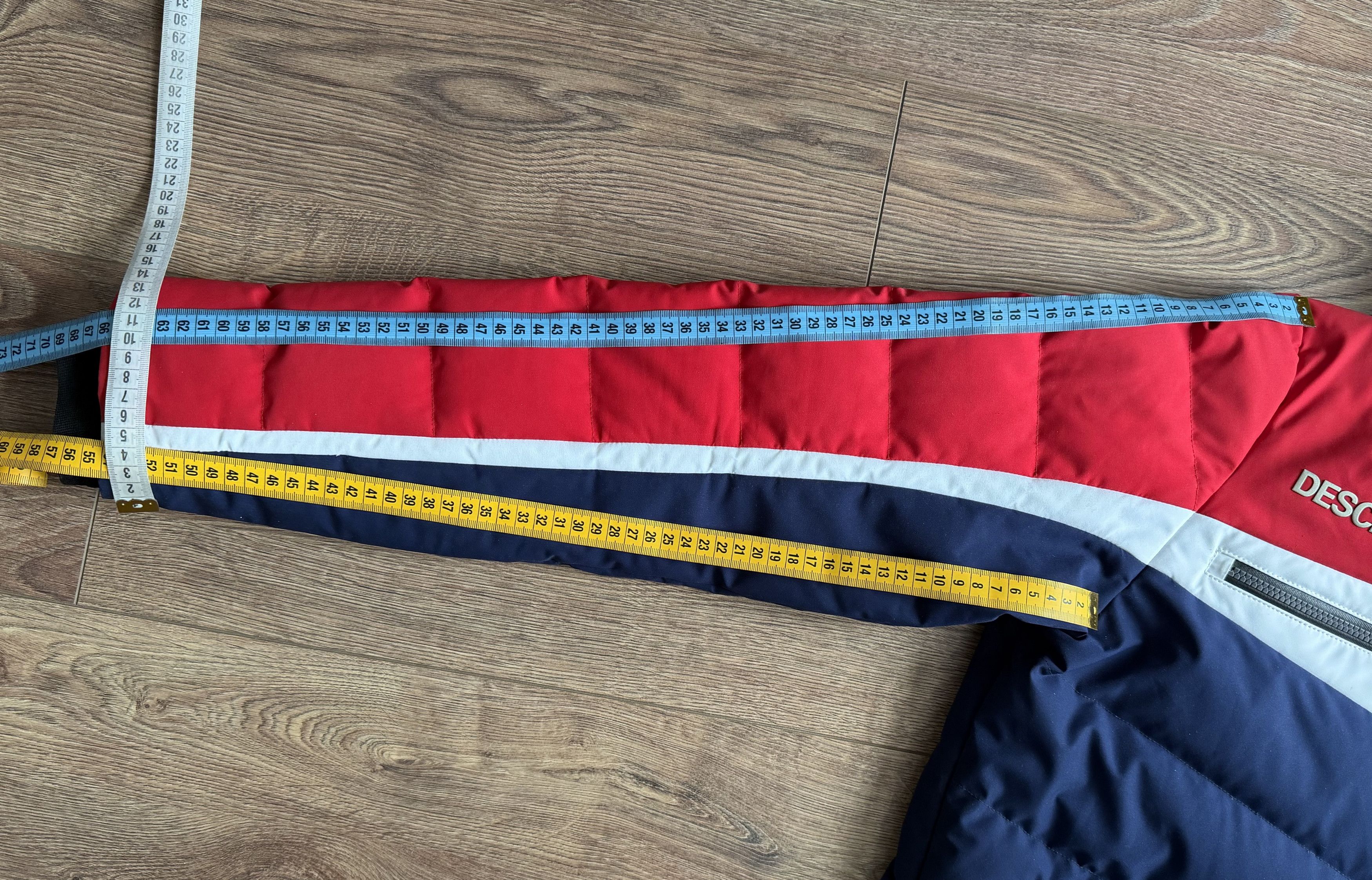 Descente DESCENTE Carter Ski Hooded Jacket Electric Red Dark Night Size US L / EU 52-54 / 3 - 24 Thumbnail