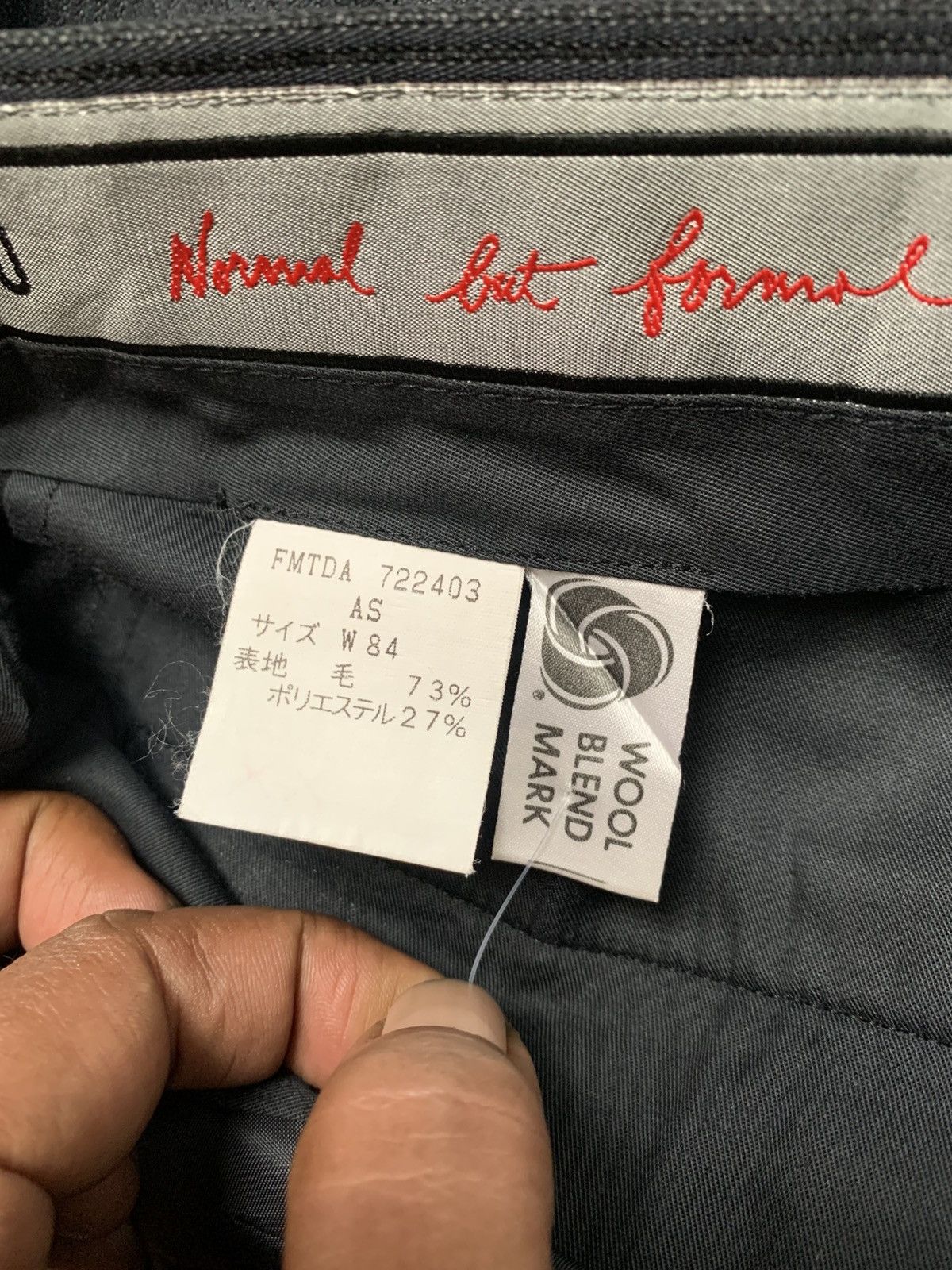 Moschino Vintage Moschino Normal but Formal Pants Size US 32 / EU 48 - 13 Thumbnail