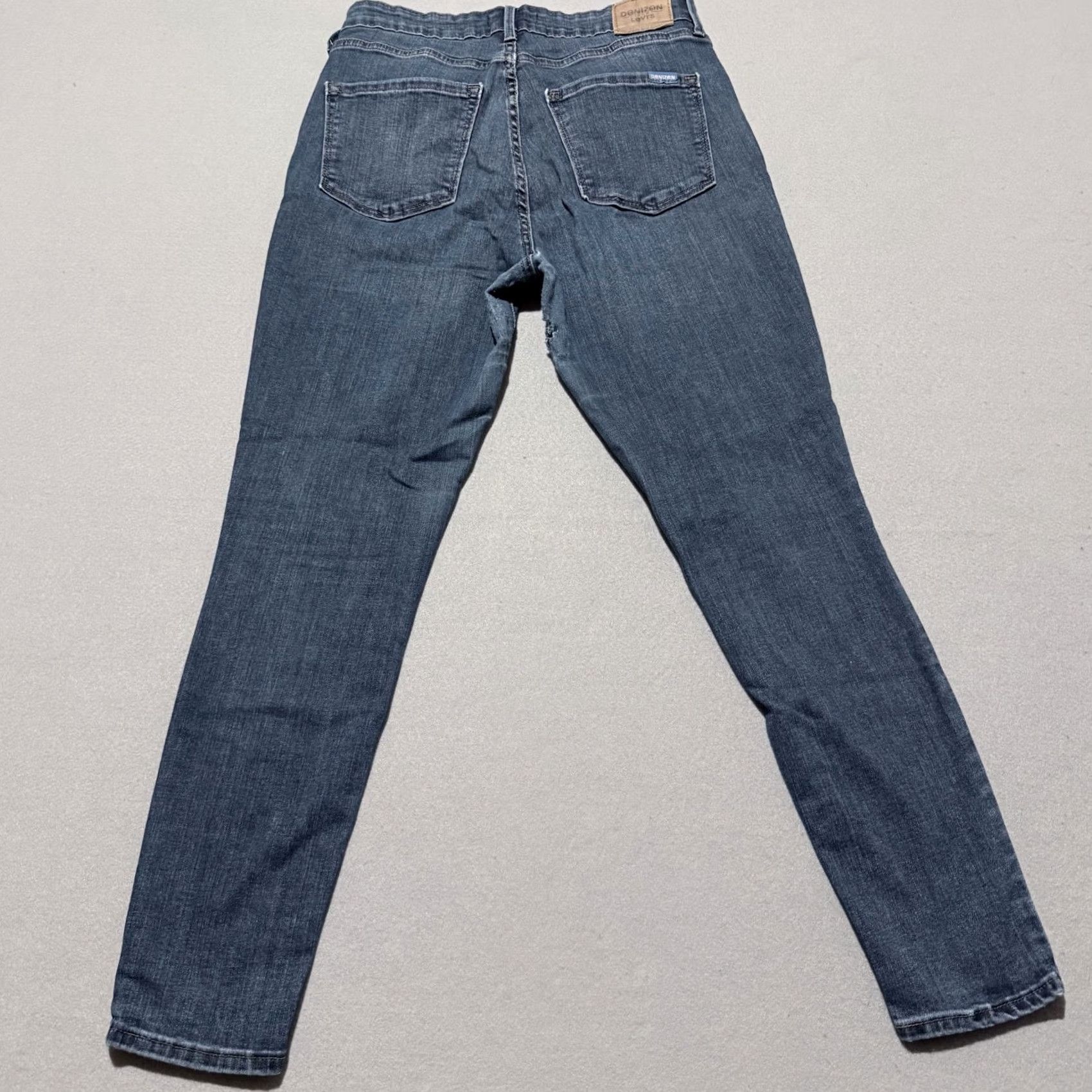 Levi's Levi's Denizen High-Rise Skinny Jeans Women Blue Denim Zip Fly - 8S Size 30" / US 8 / IT 44 - 2 Thumbnail