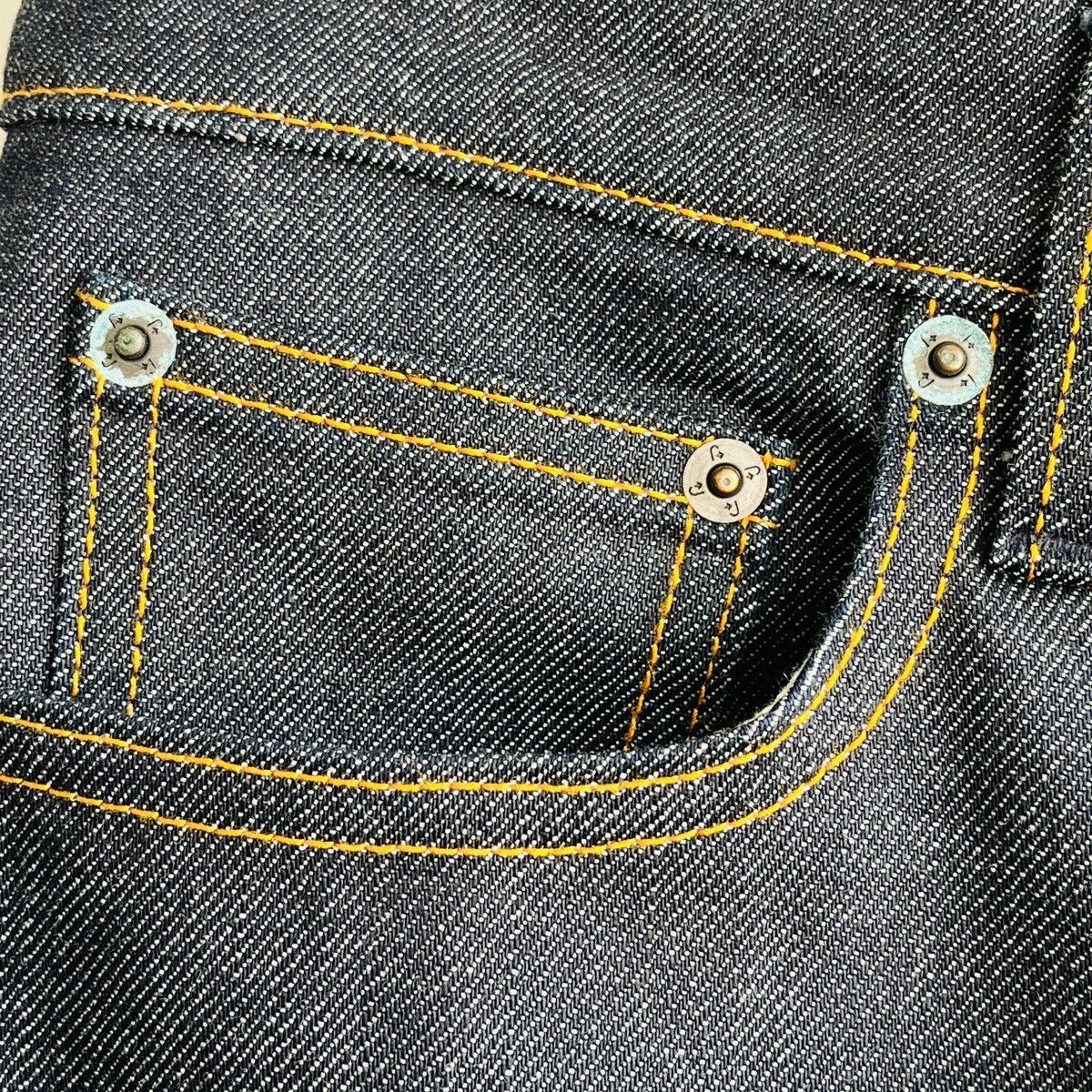 Raf Simons Grails Jil Sander Raf Simons Black Redline Selvedge Jeans Size US 31 - 10 Thumbnail