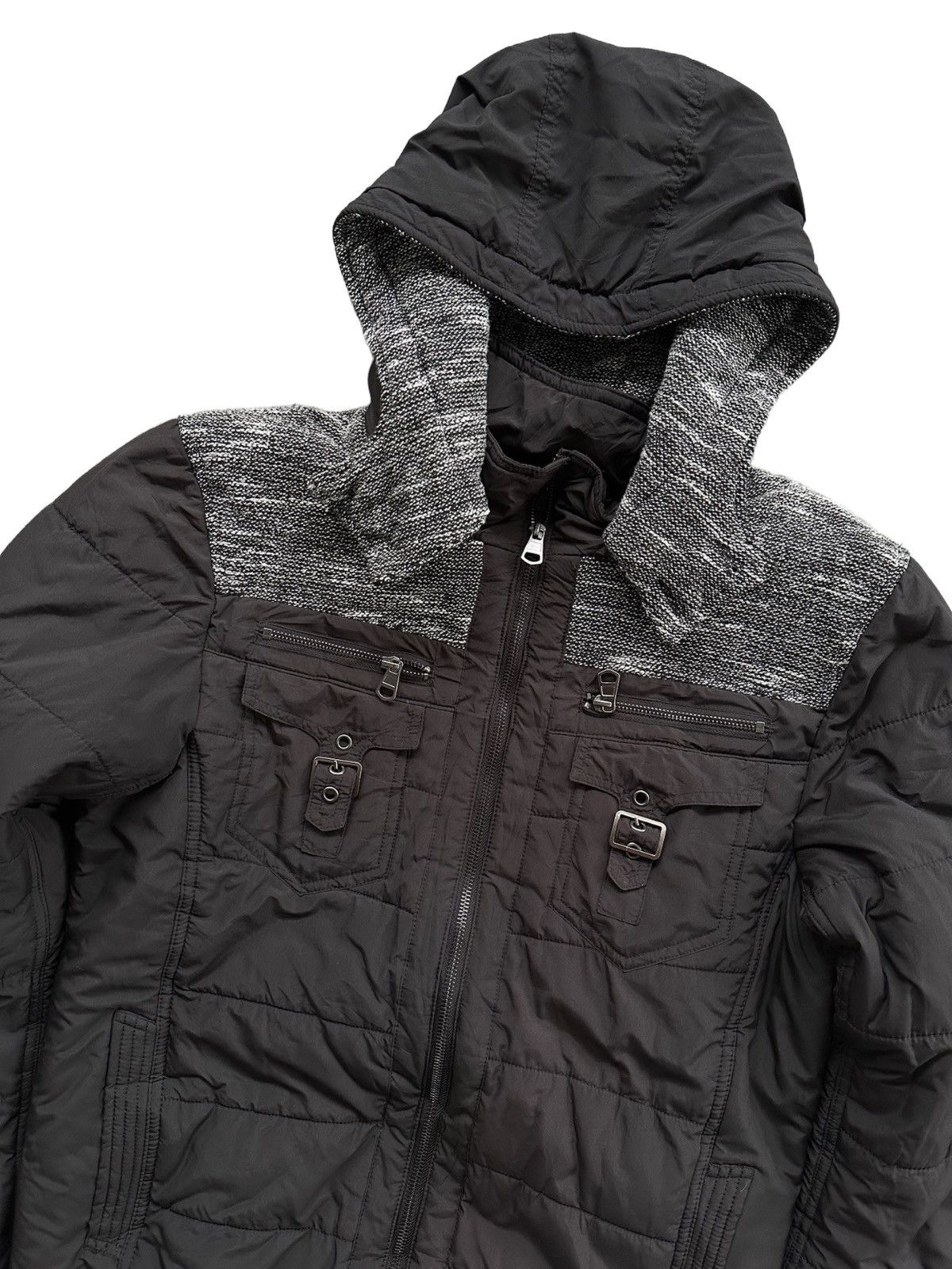 In The Attic In The Attic Hooded Puffer Jacket Punk LGB Style Size US M / EU 48-50 / 2 - 3 Thumbnail