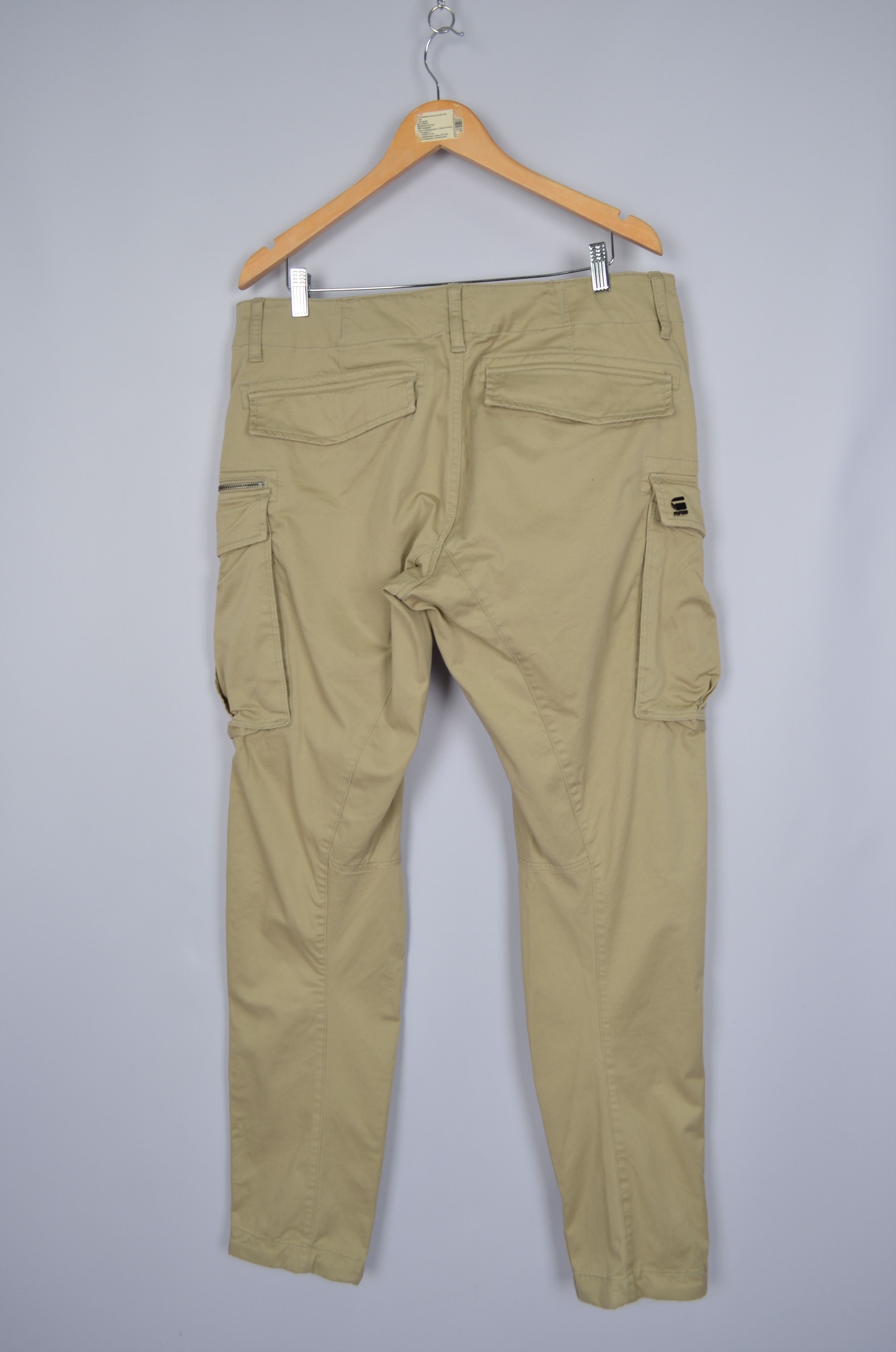 G-Star G Star Rovic Zip 3D Regular Tapered Cargo Pants Size W36 L36 Size US 36 / EU 52 - 6 Thumbnail