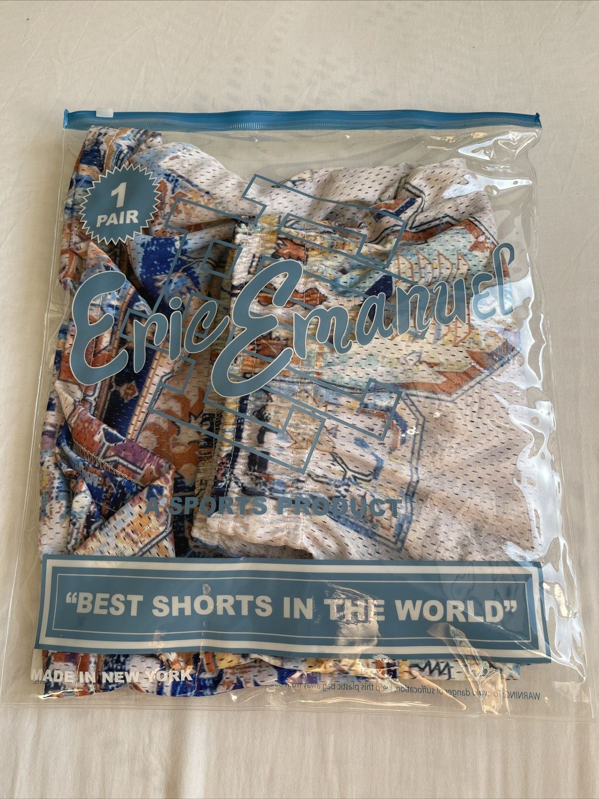 Eric Emanuel Eric Emanuel EE Basic Rug Print Short XL Size US 35 - 7 Thumbnail