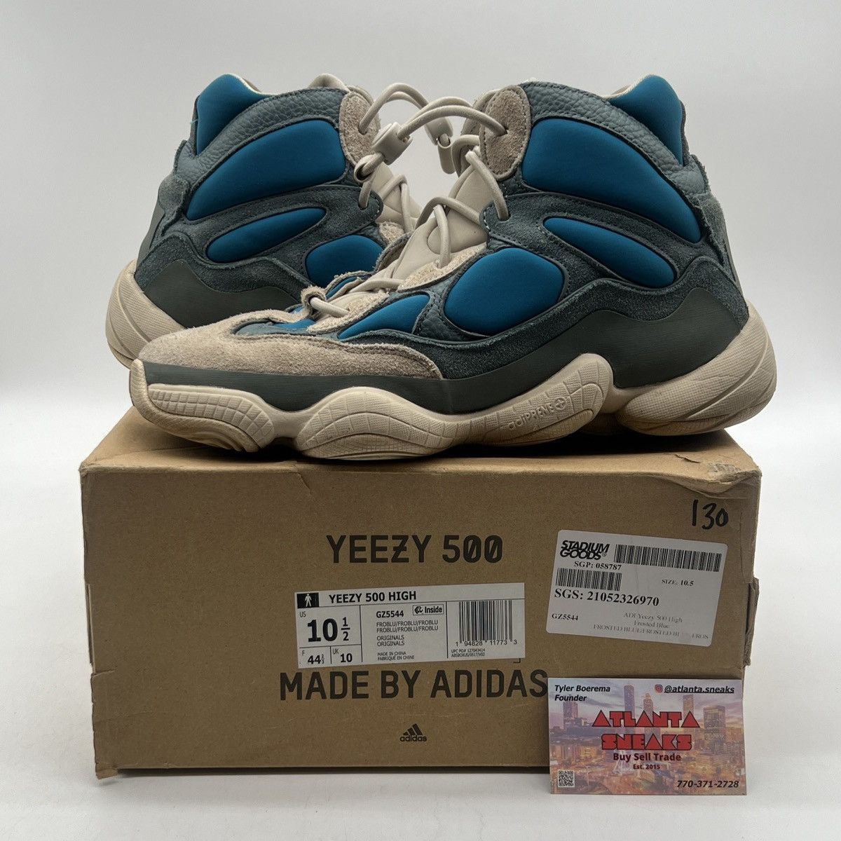 Adidas  Yeezy Yeezy 500 High Tyrian | Grailed