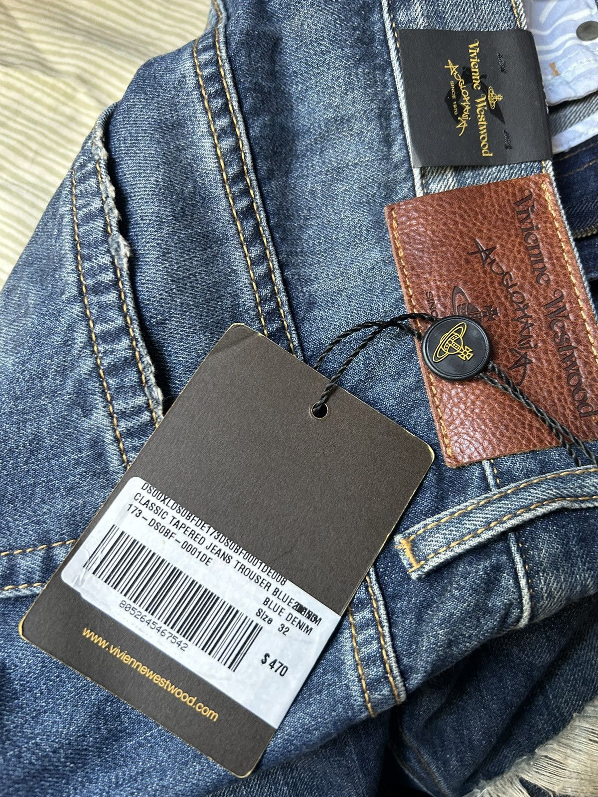 Vivienne Westwood Vivienne Westwood (Denim) Size US 32 / EU 48 - 3 Thumbnail