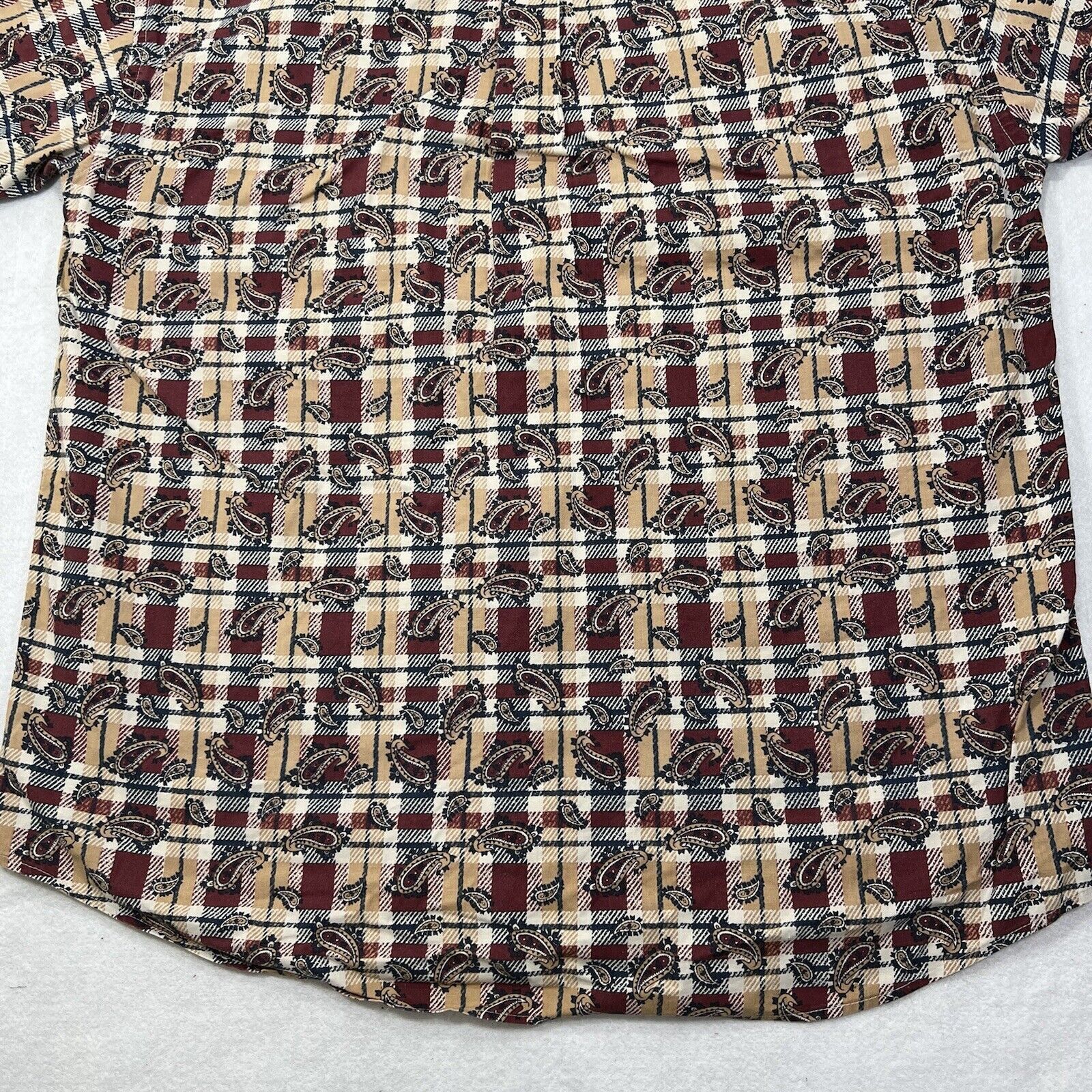 Natural Issue Natural Issue XXL Paisley Patterned Button Down Shirt Size US XL / EU 56 / 4 - 12 Thumbnail