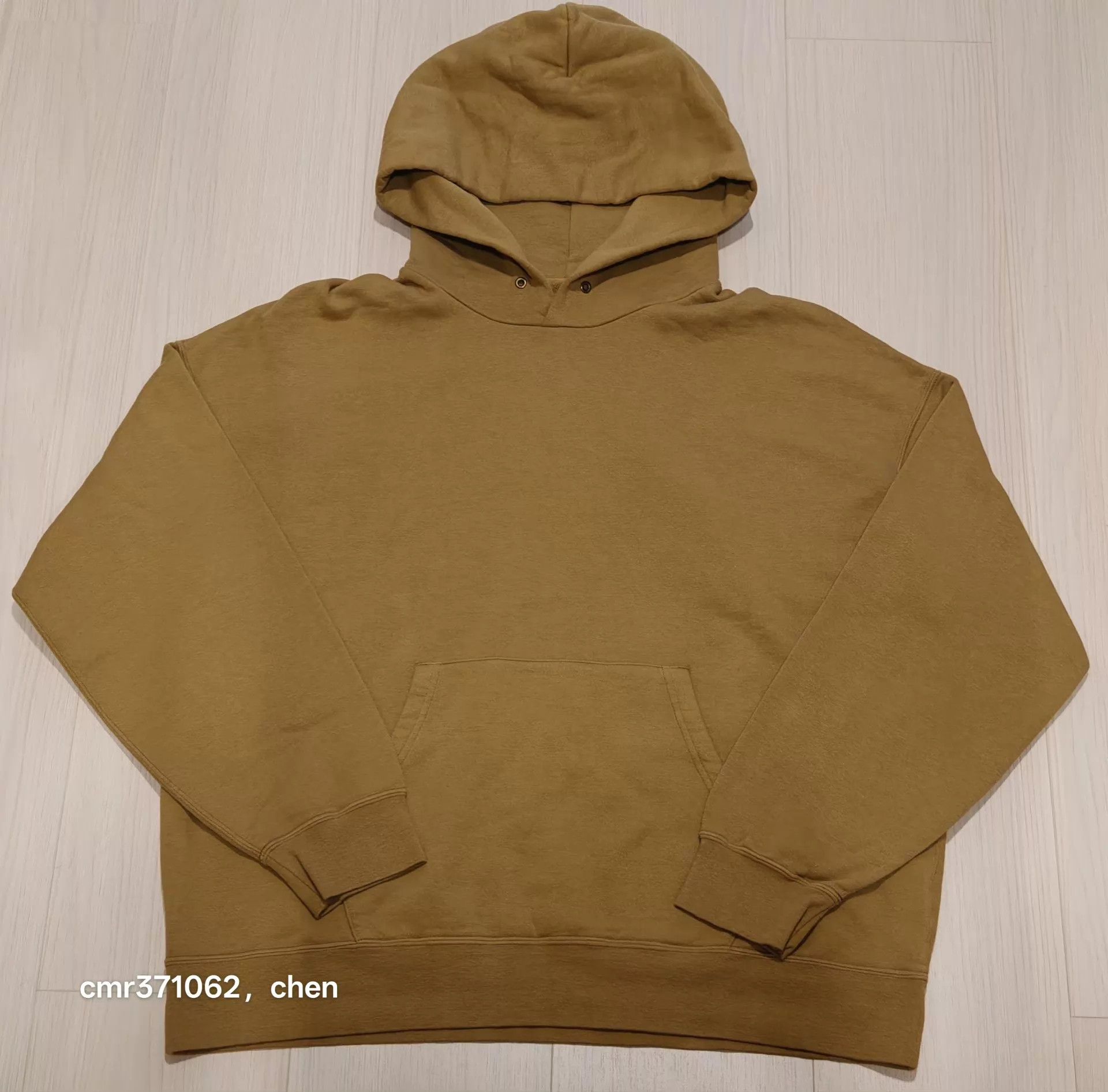 Visvim visvim 20aw amplus hoodie veg dye mustard 3 new fleece lined Size US L / EU 52-54 / 3 - 1 Thumbnail
