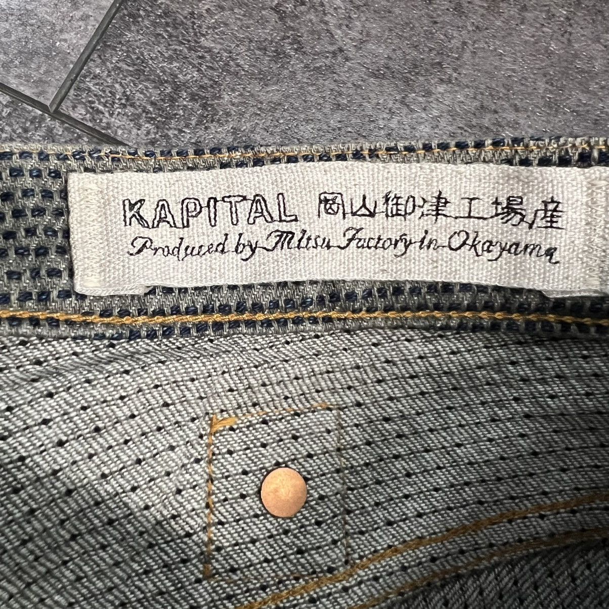 Kapital Kapital Monkey Cisco Century Denim Jeans Blue Size US 32 / EU 48 - 7 Thumbnail