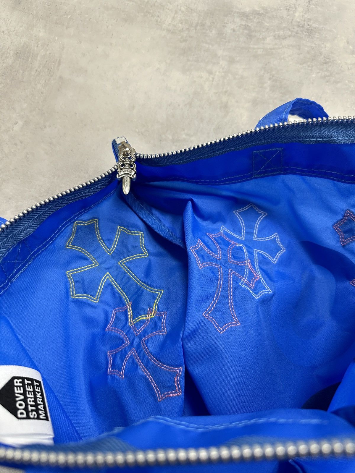 Chrome Hearts × Dover Street Market Chrome Hearts DSM 20th Anni 1 of 1 Multicolor Cross Tote Bag Size ONE SIZE - 12 Thumbnail
