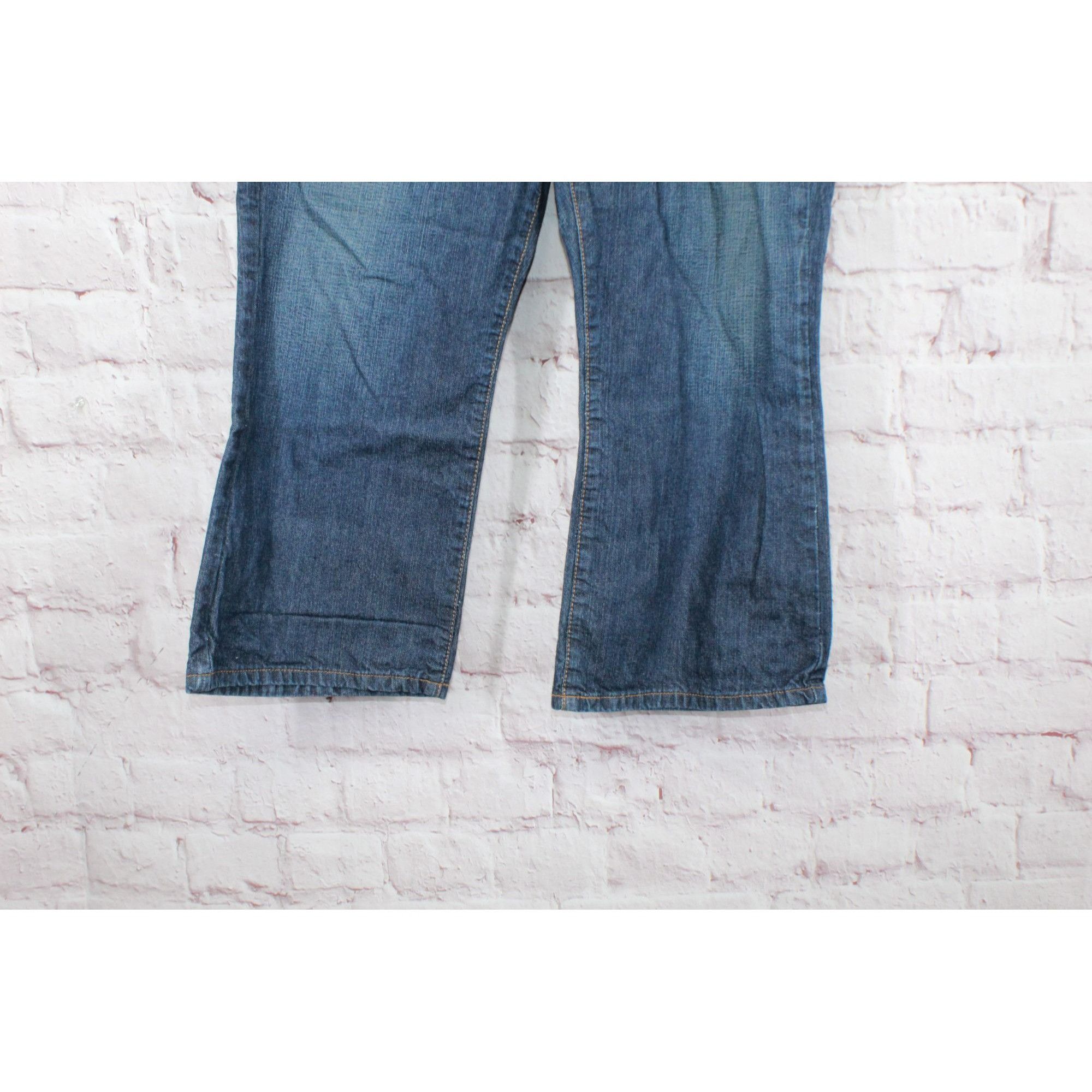 Lucky Brand Lucky Brand Dungarees Women's Classic Fit Crop Jeans Size 32" / US 10 / IT 46 - 3 Thumbnail