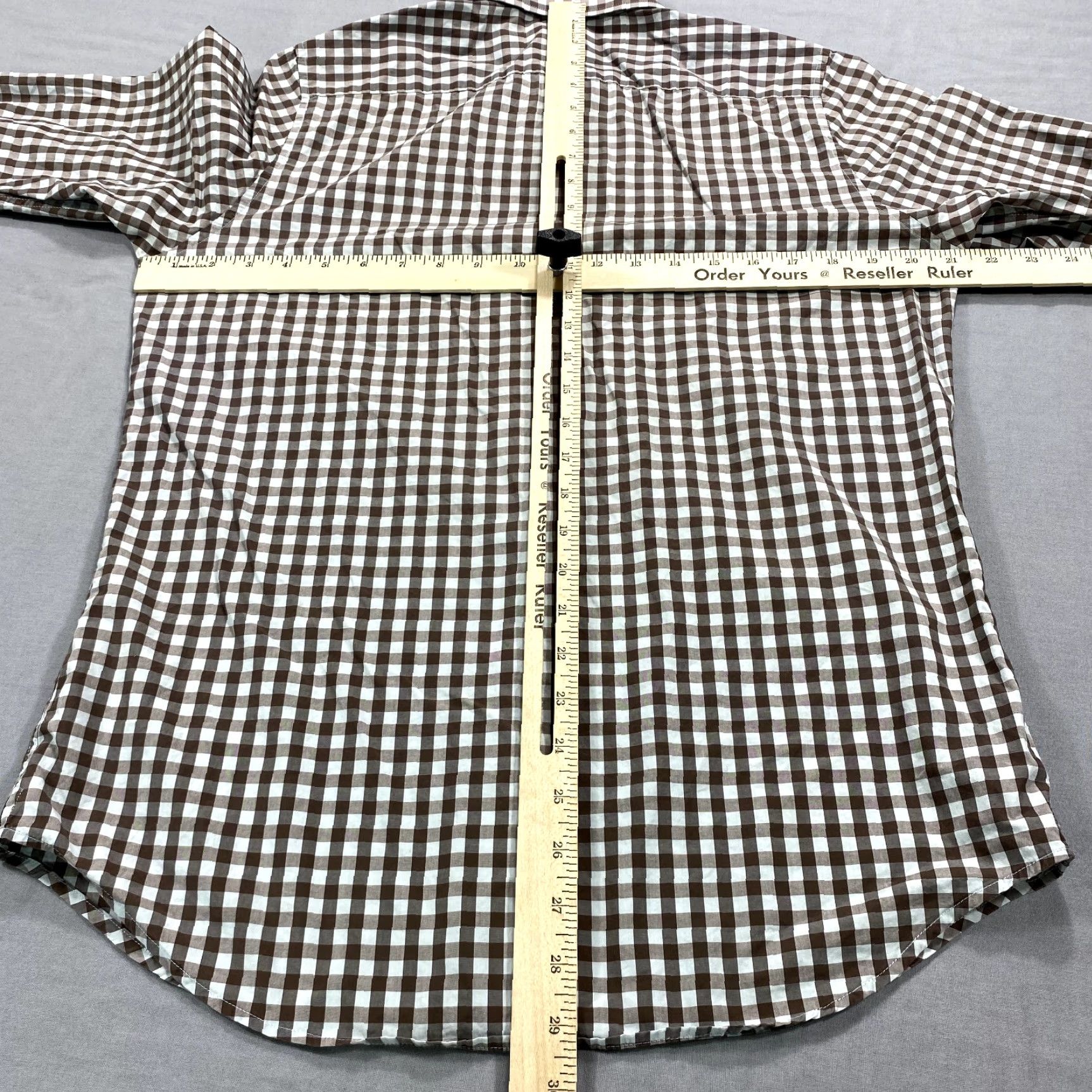 Vintage Twillory Shirt Mens Small 15.5 32-33 Green Check Tailored Fit Button Up Casual Size US S / EU 44-46 / 1 - 5 Thumbnail