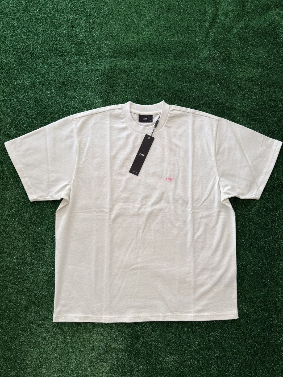 LFDY LFDY LiveFast No Rich Parents Pink Tshirt Tee Size US M / EU 48-50 / 2 - 6 Thumbnail