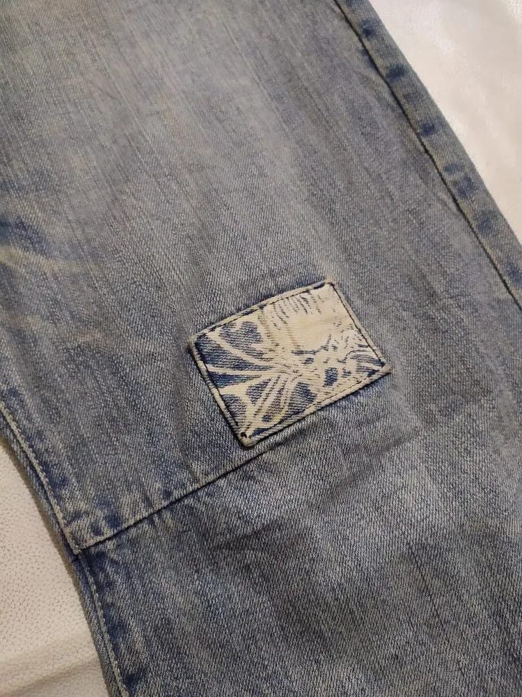 Japanese Brand Big Train Japan Patchwork Denim Size US 31 - 5 Thumbnail