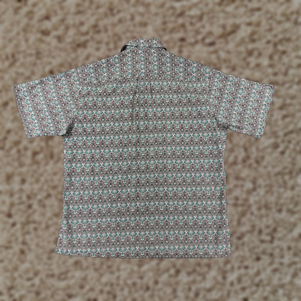 Vintage Kai Nani Polo Shirt Men XL Gray Hawaiian Pineapple Print Shirt Polo Men XL Gray Hawaiian Size US XL / EU 56 / 4 - 1 Thumbnail
