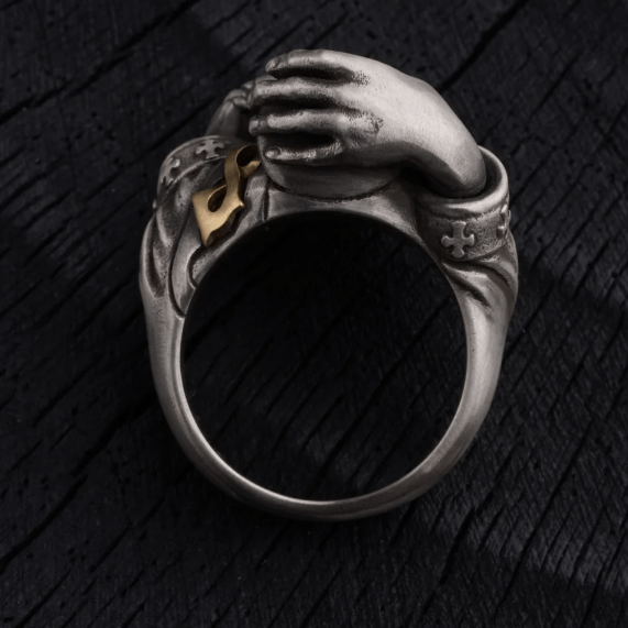 Jewelry Modern Jewelry Rings Open Size Chrome Ring (Size 7-13) Size ONE SIZE - 2 Thumbnail