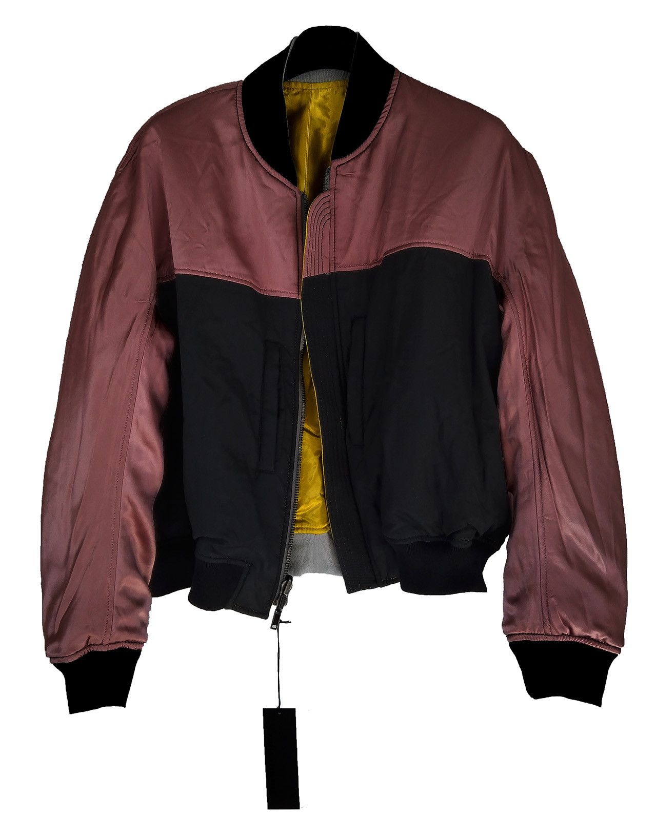 Haider Ackermann HAIDER ACKERMANN REVERSIBLE SILK /SATIN BOMBER Size US M / EU 48-50 / 2 - 11 Thumbnail