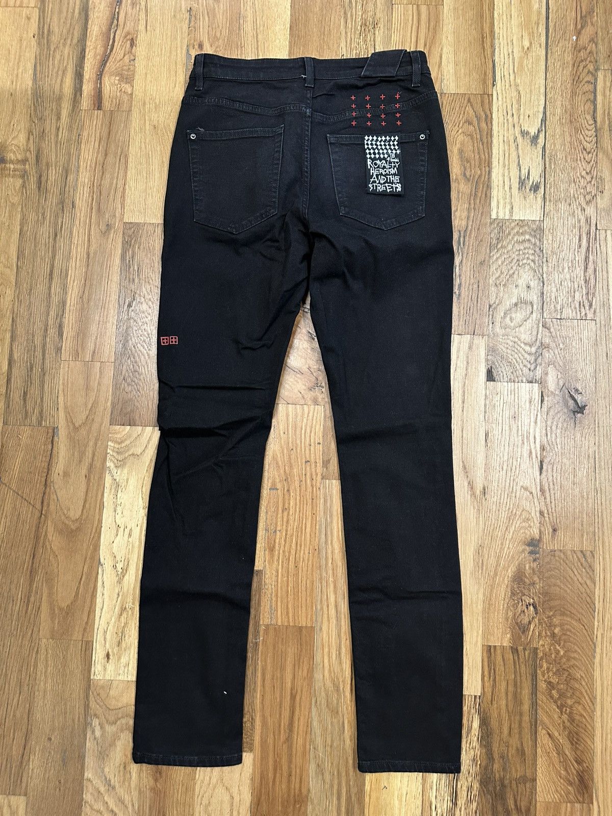 Ksubi Ksubi Plain Black Denim Jeans Size 31 Size US 31 - 2 Thumbnail