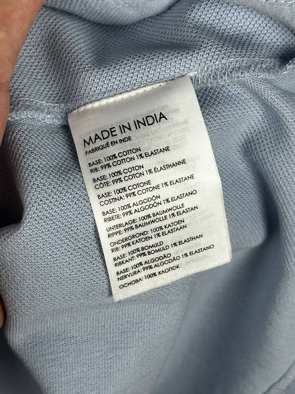 Club Monaco Club Monaco Luxury Cotton Blue Summer Polo T Shirt Size US XL / EU 56 / 4 - 11 Thumbnail