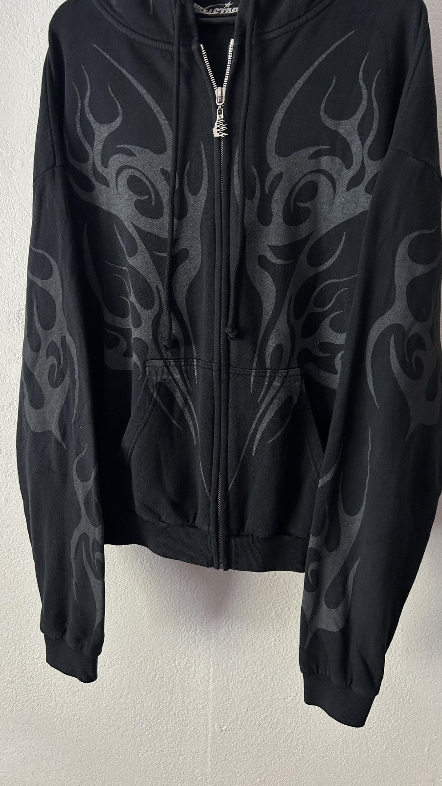 HELLSTAR Hellstar Tribal Flame Zip Up Hoodie Size US L / EU 52-54 / 3 - 3 Thumbnail