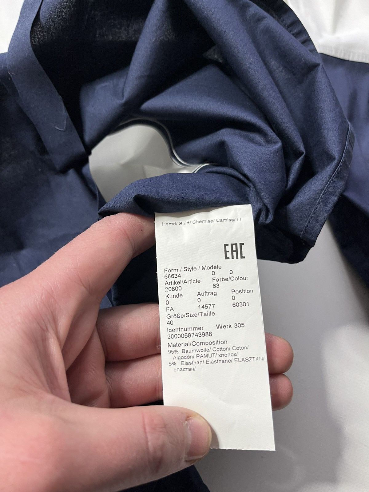 Karl Lagerfeld Lagerfeld Shirt button up Size US L / EU 52-54 / 3 - 9 Thumbnail