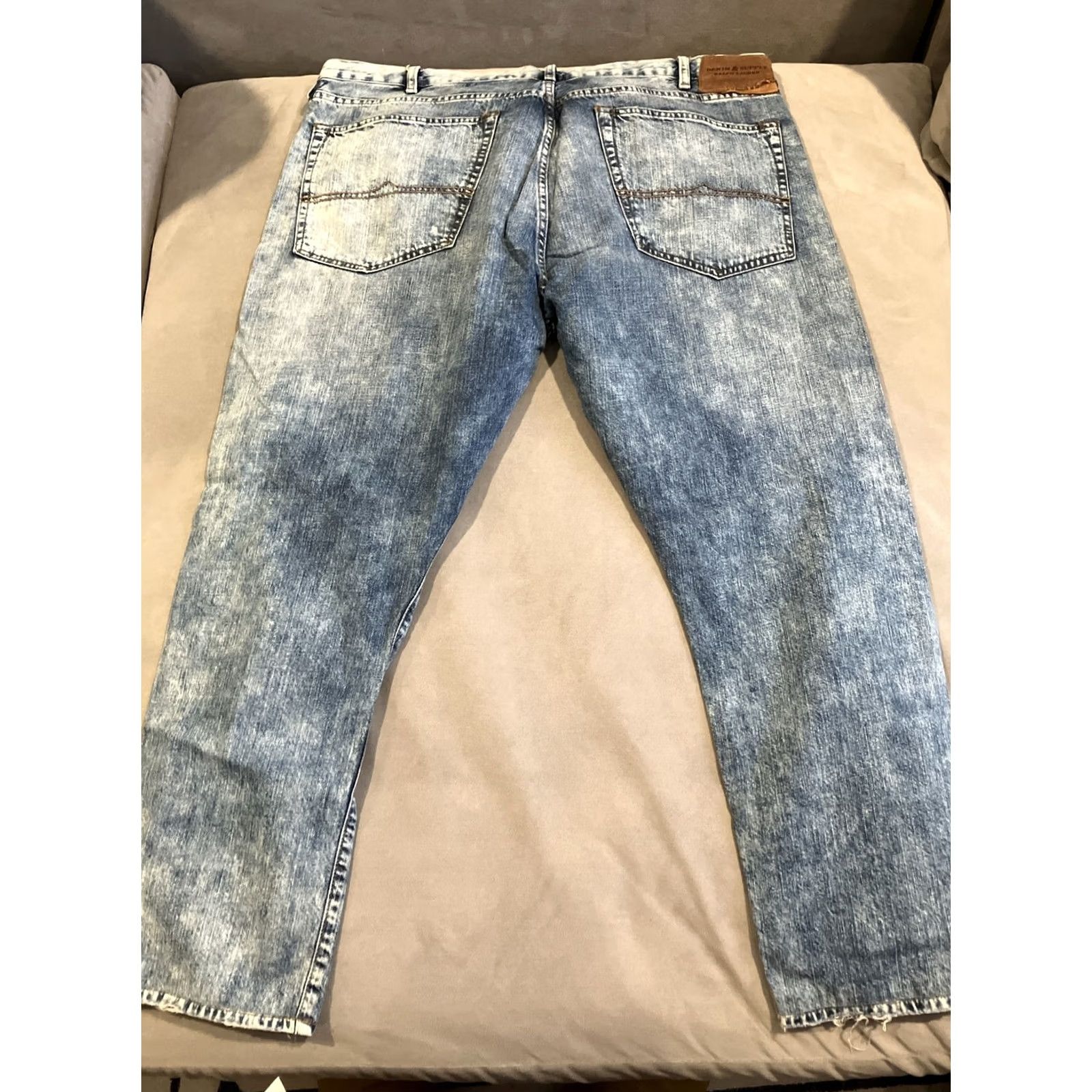 Ralph Lauren VINTAGE Ralph Lauren Denim Supply Slim Fit Jeans Distressed 41" x 28" Men's Size US 41 - 3 Thumbnail