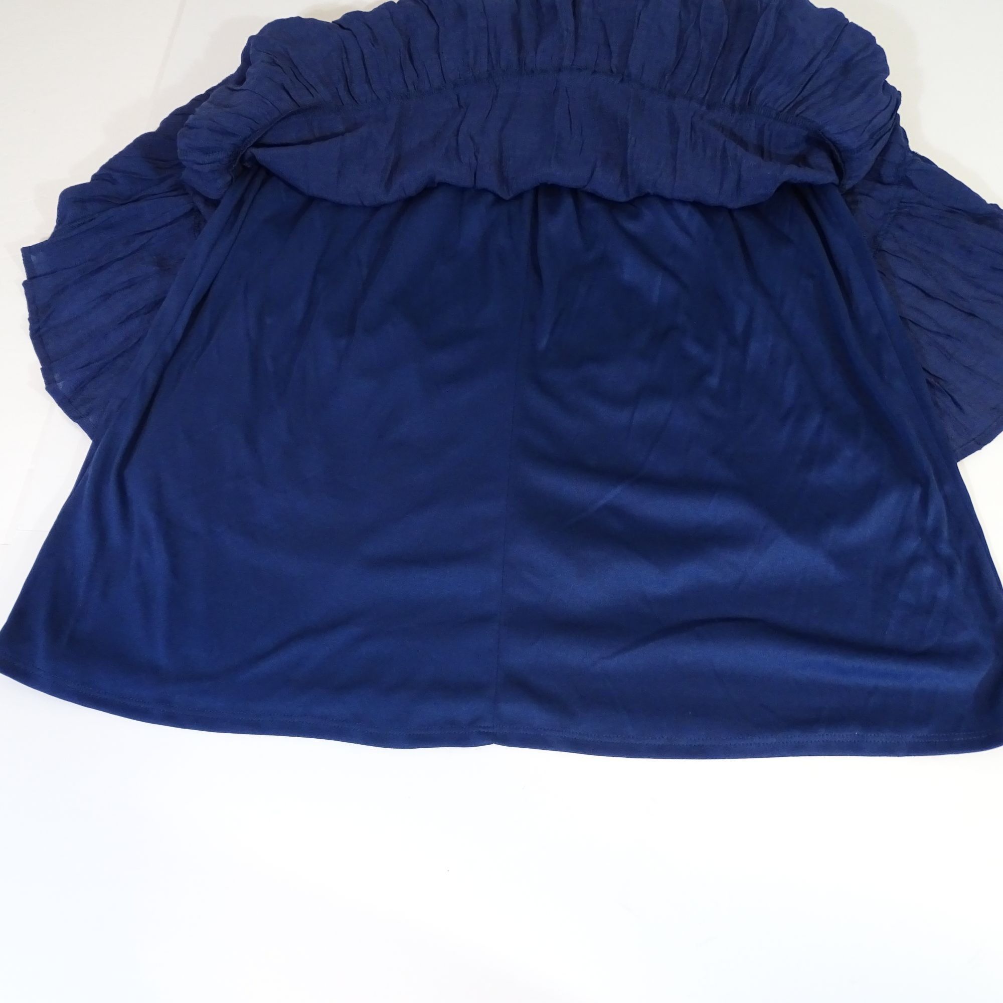 Other The General Good Alyssa Crochet Navy Babydoll Tiered Dress Size XL / US 12-14 / IT 48-50 - 14 Thumbnail