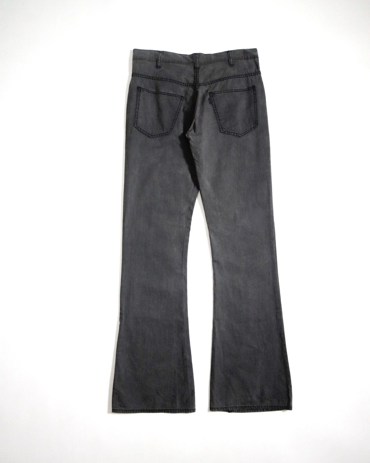 Backbone Backbone Japan Starched Flare Pants Archive Size US 30 / EU 46 - 2 Thumbnail