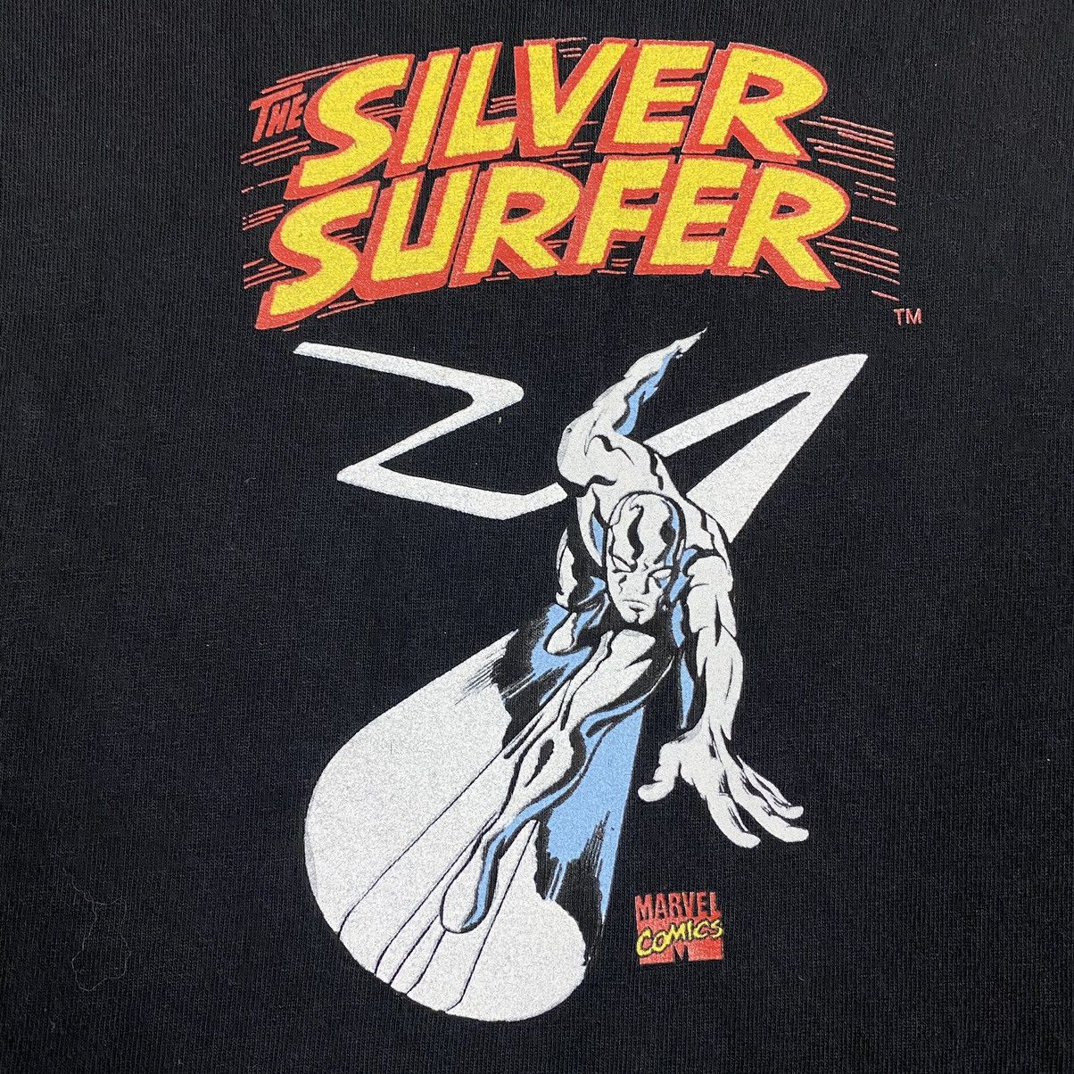 Marvel Comics × Vintage VINTAGE 00's MARVEL COMICS THE SILVER SURFER TEE Size US S / EU 44-46 / 1 - 4 Thumbnail