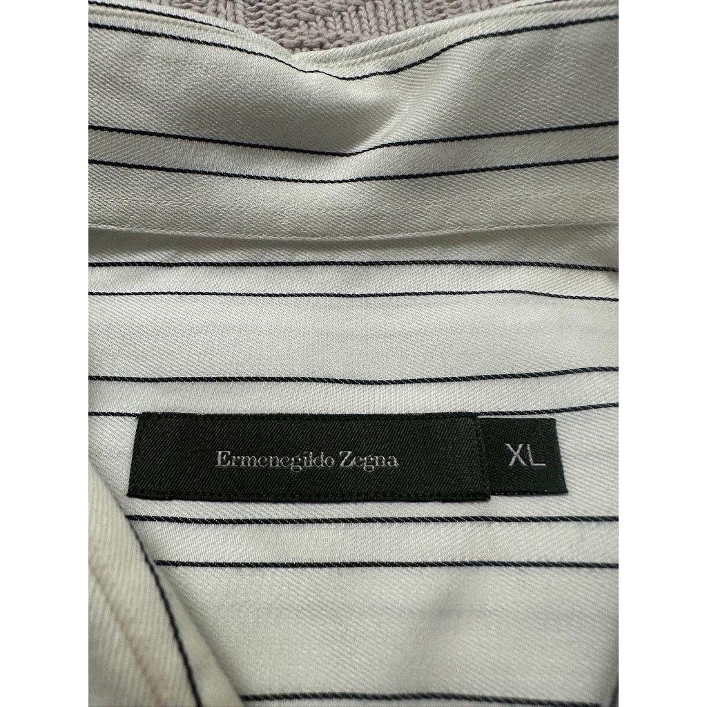 Ermenegildo Zegna Ermenegildo Zegna striped button down size XL Size US XL / EU 56 / 4 - 5 Thumbnail
