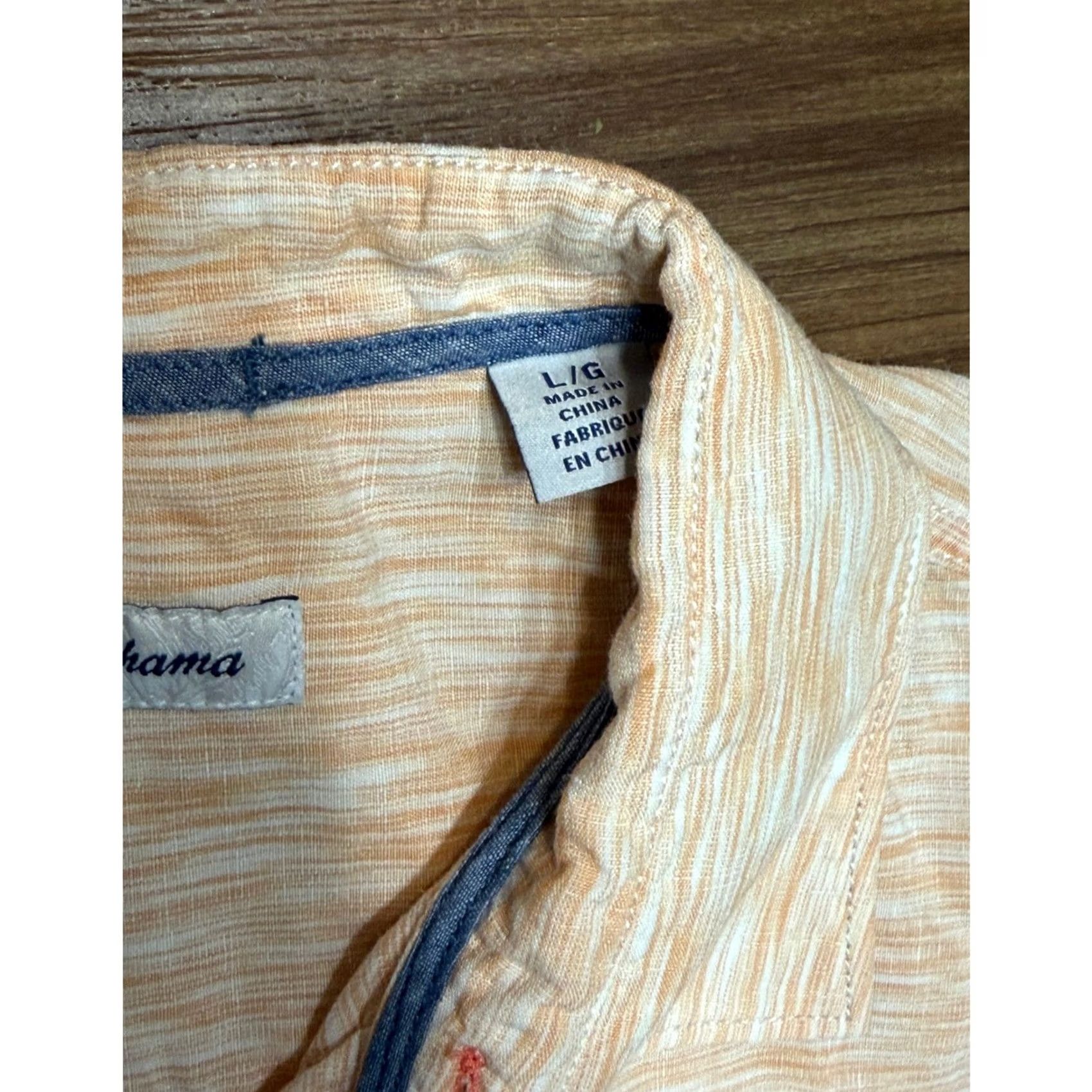 Tommy Bahama Tommy Bahama Mens Shirt Ombre Striped Button-Down L Size US L / EU 52-54 / 3 - 5 Thumbnail