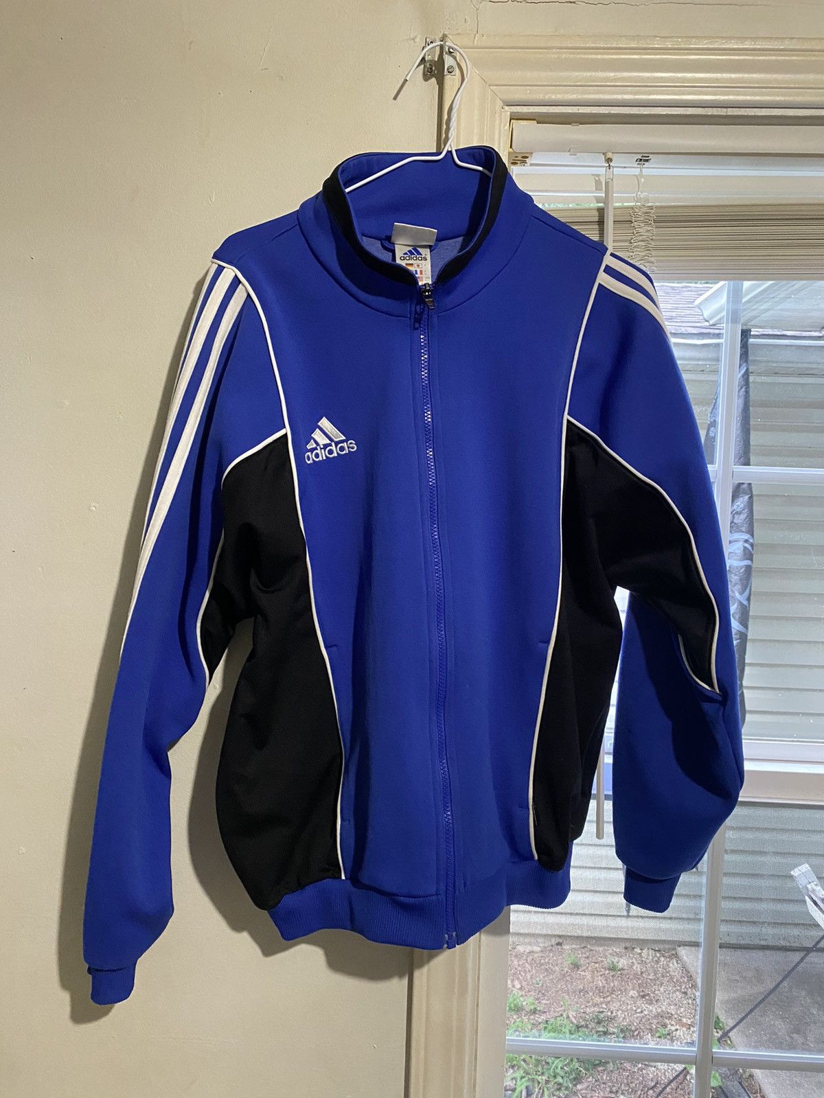 Adidas Blue Vintage Adidas Track Jacket Size US L / EU 52-54 / 3 - 2 Thumbnail