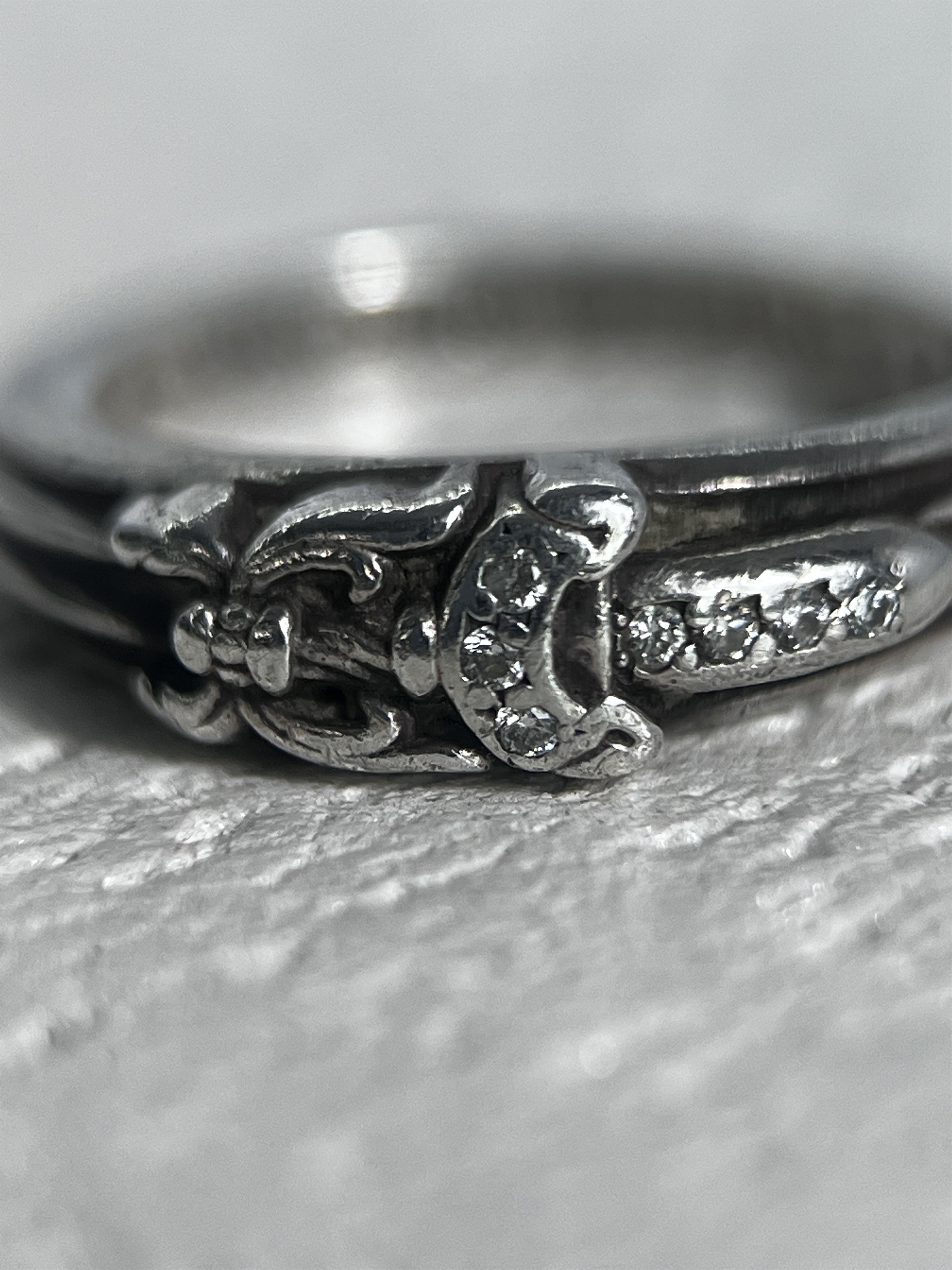 Chrome Hearts Chrome Hearts Baby Dagger Diamond Ring US5.5 Size ONE SIZE - 5 Thumbnail