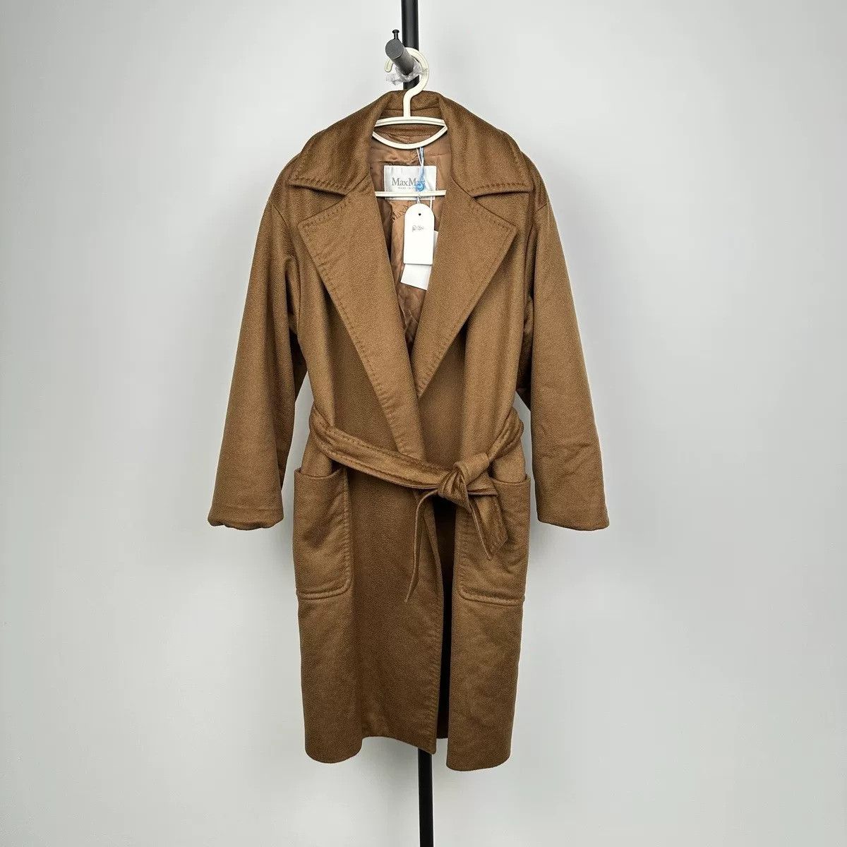 Max Mara MaxMara Camel Cashmere Coat Size US XS / EU 42 / 0 - 1 Thumbnail