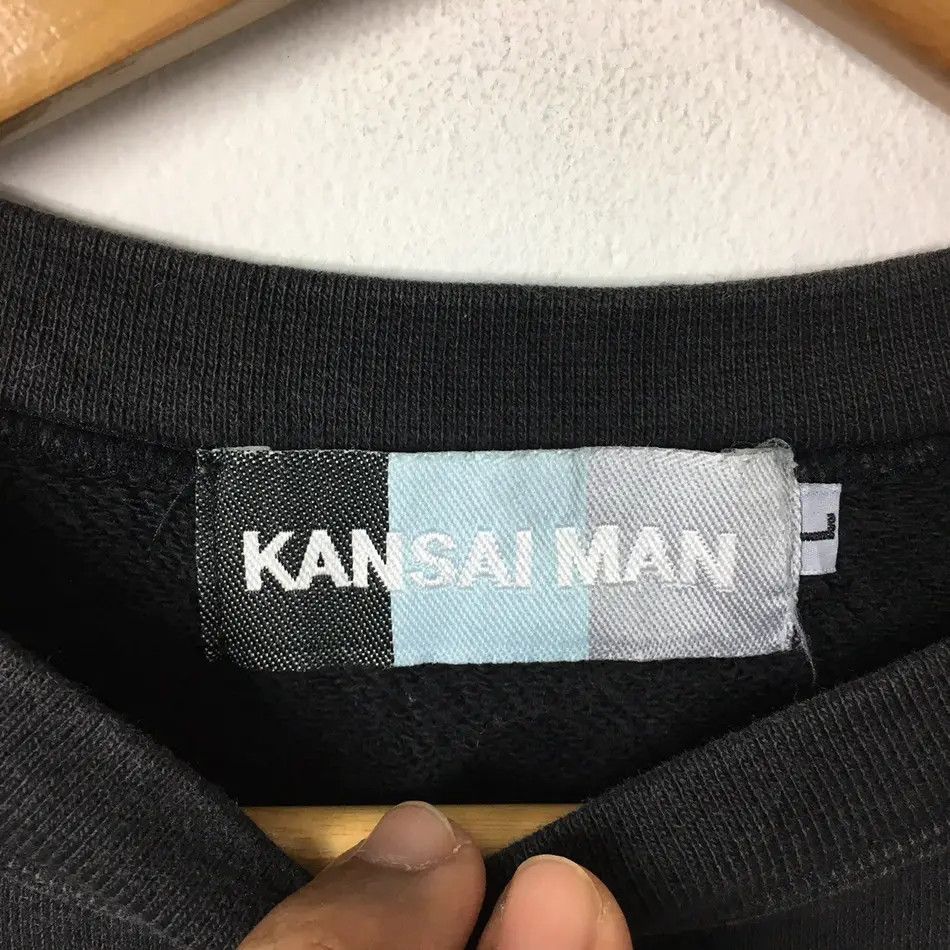 Kansai Yamamoto Vintage 90 KANSAI YAMAMOTO Japan O2 Japan Brand Sweatshirt Size US L / EU 52-54 / 3 - 3 Thumbnail