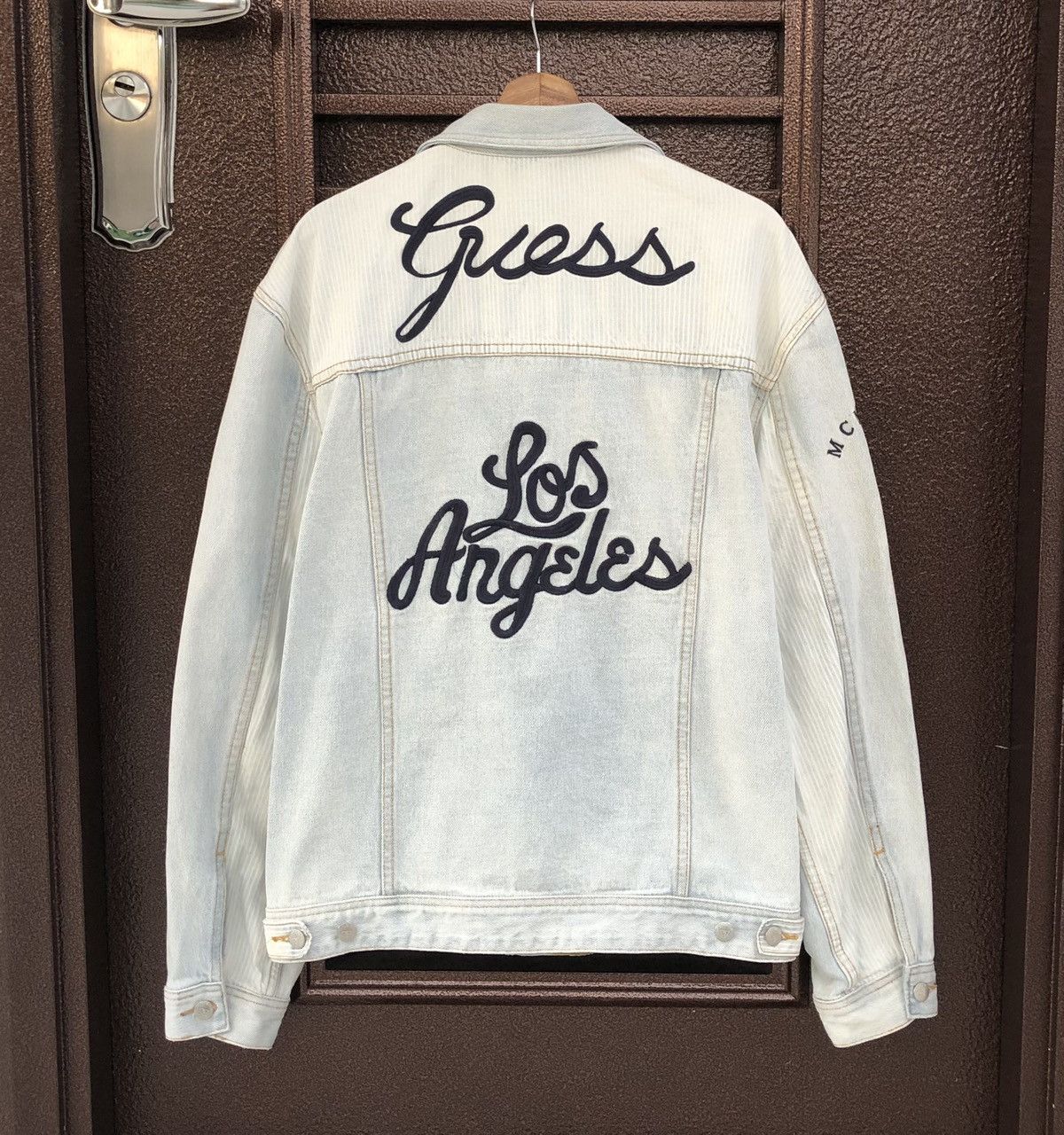 Guess Guess Los Angeles Oversized Vintage Denim Jacket Size US M / EU 48-50 / 2 - 13 Thumbnail