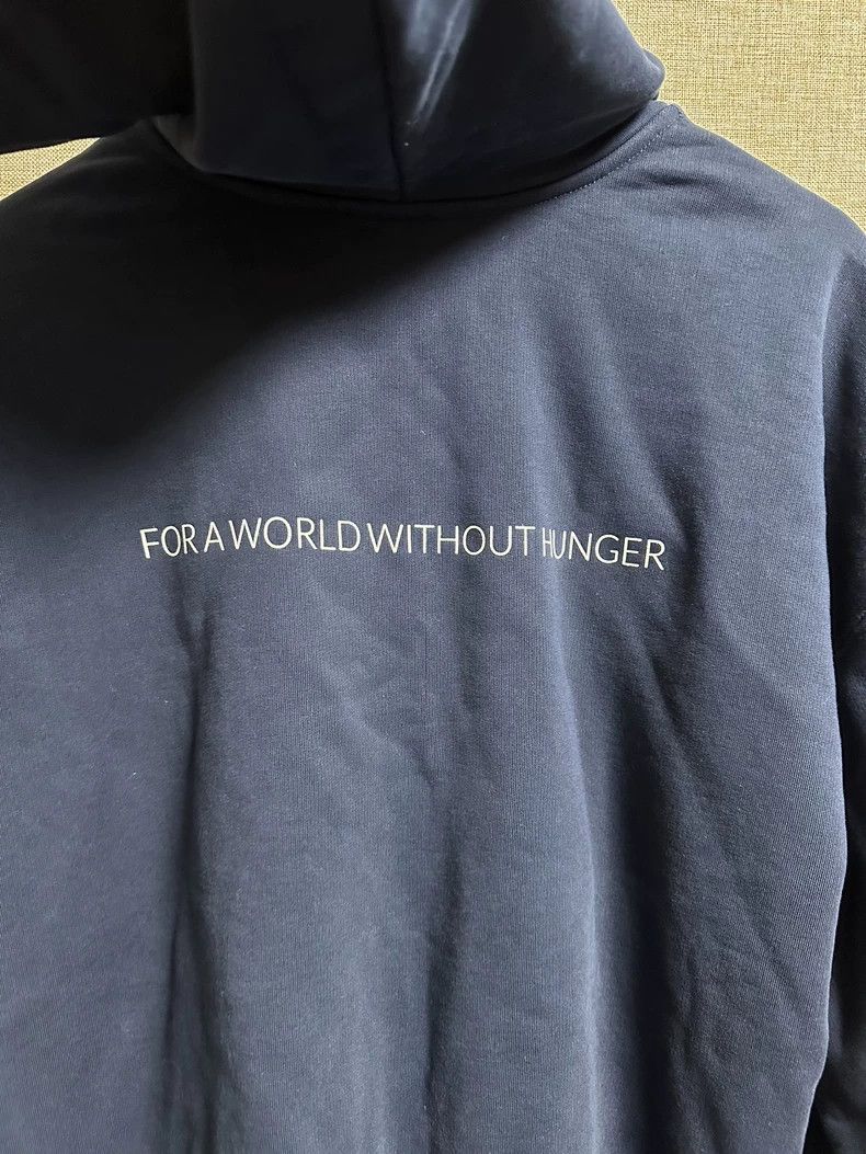 Balenciaga Balenciaga World Food Programme Collab Zip-Up Hooded Sweat Size US S / EU 44-46 / 1 - 6 Thumbnail