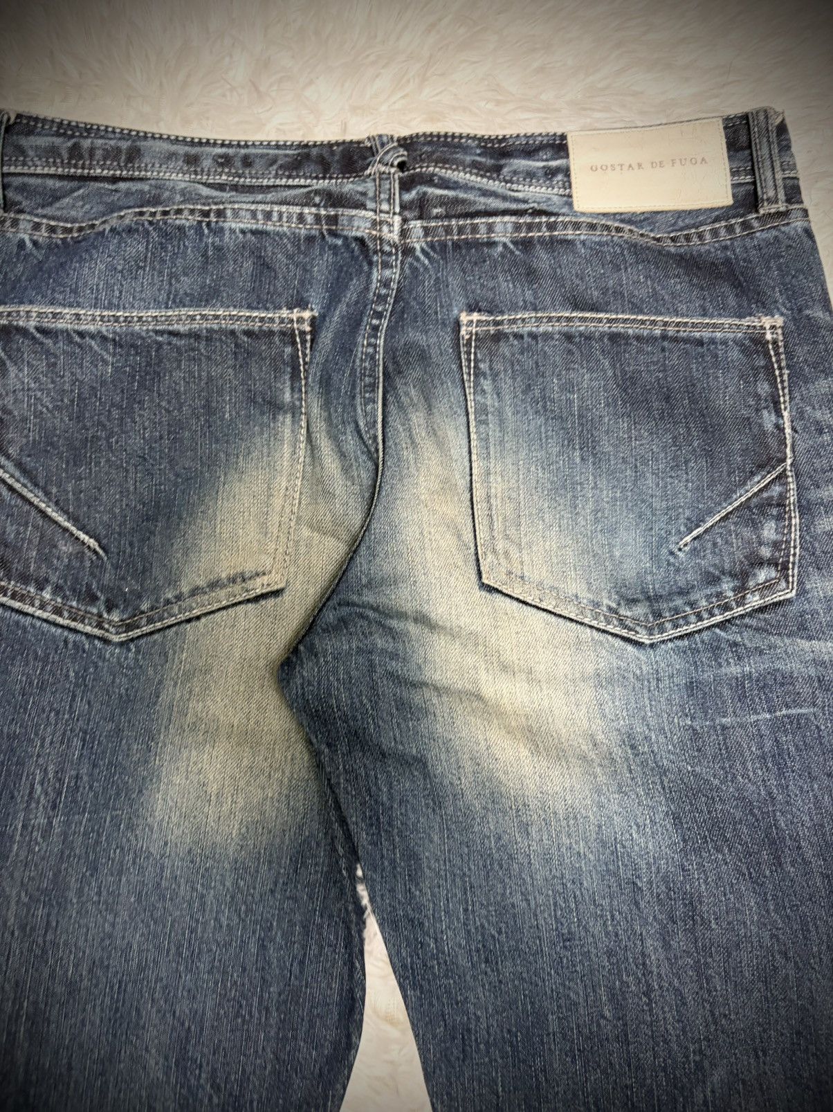 Japanese Brand Gostar De Fuga Flared whisker jeans Size US 32 / EU 48 - 7 Thumbnail