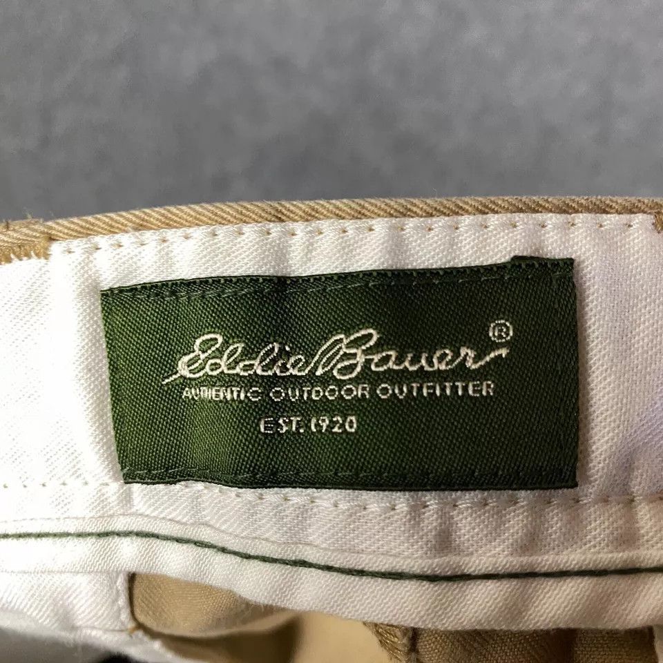 Eddie Bauer Eddie Bauer Chino Pants Men's 36x32 Cotton Beige Adults Size US 36 / EU 52 - 8 Thumbnail