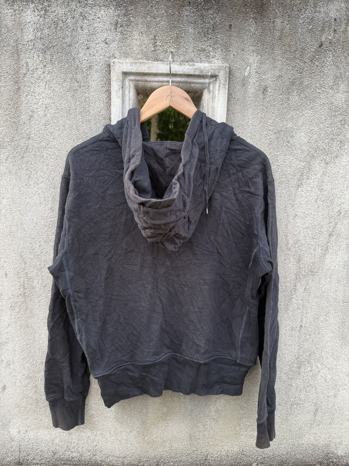 Japanese Brand Vintage Double Zip-up Hoodie Inspired by Number nine Size US M / EU 48-50 / 2 - 4 Thumbnail