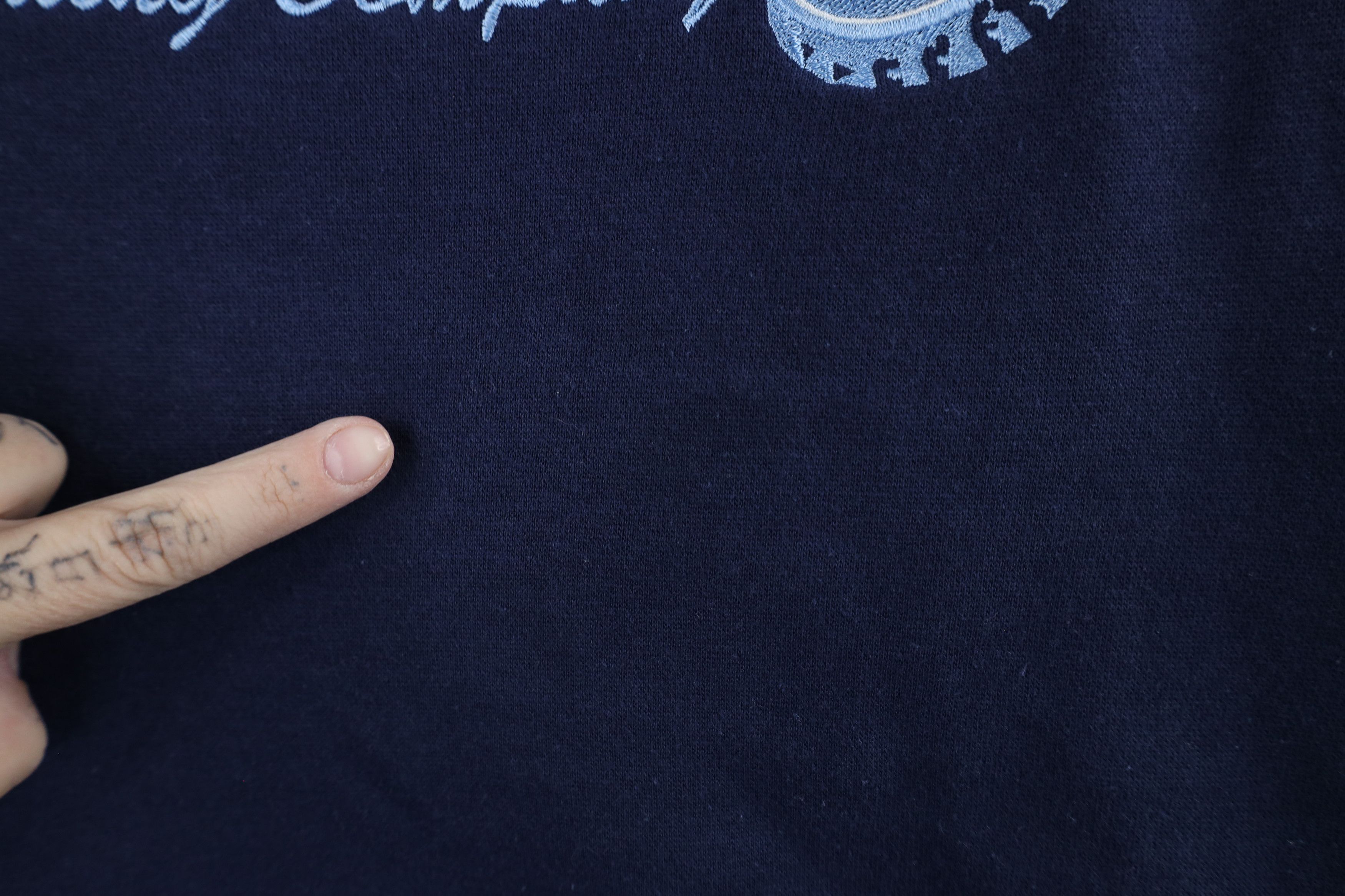 Coca Cola × Vintage Vintage 90s Coca Cola Out Crewneck Sweatshirt Navy Blue Size XL / US 12-14 / IT 48-50 - 5 Thumbnail