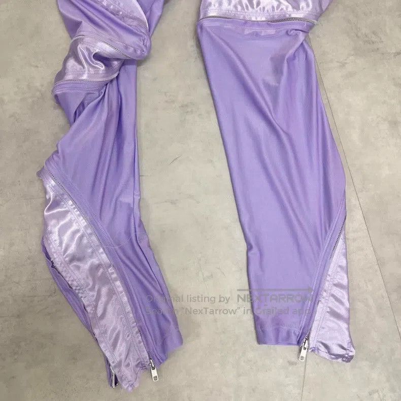 Comme des Garcons Comme Des Garcons size M Purple vintage zipper design legg Size 23" - 6 Thumbnail