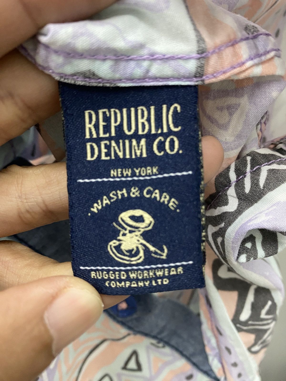 Vintage Republic Denim Co. shirt 2008 Size US M / EU 48-50 / 2 - 4 Thumbnail