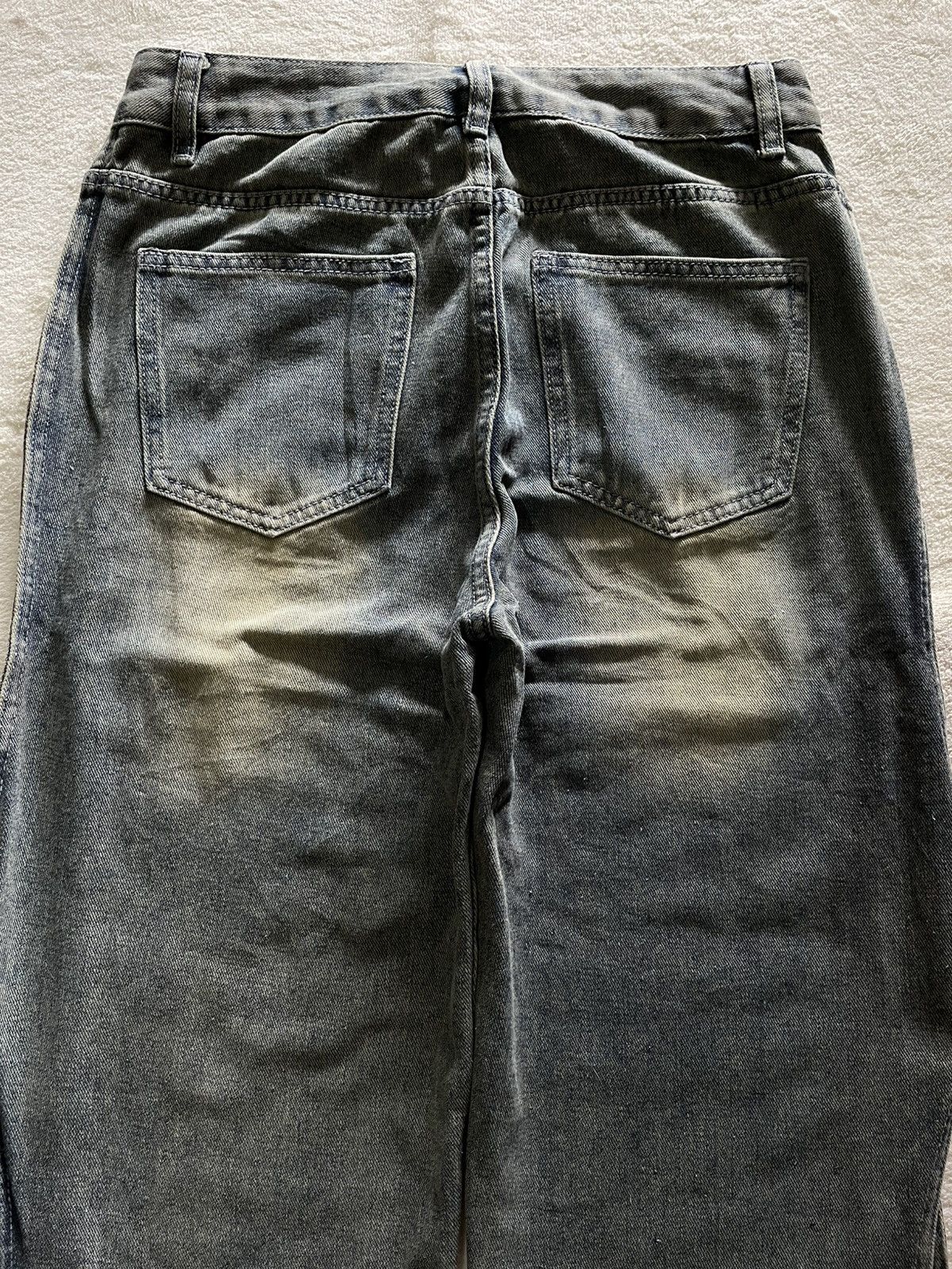 Japanese Brand Vintage Dazy Baggy Mudwash Faded Denim Jeans Size US 28 / EU 44 - 11 Thumbnail